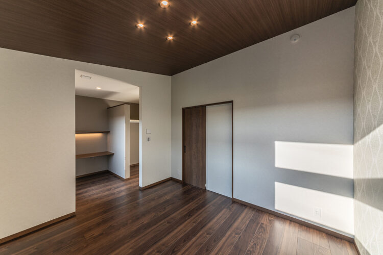 玉善の建売住宅、豊田市花園町の主寝室の写真