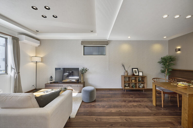 玉善の建売住宅、豊橋市堂坂町のリビングの写真