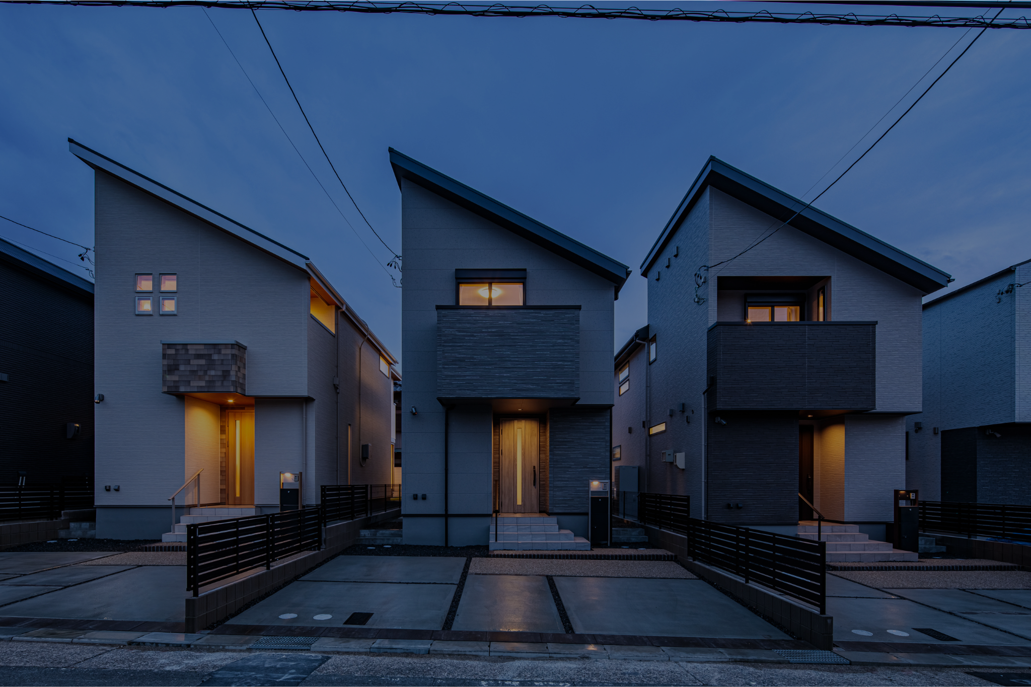 閑静な住宅街のイメージ
