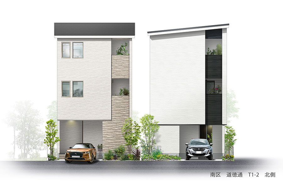 T-1、T-2／第一種換気でクリーンな住環境を実現し、HEMSで効果的に節電もできるエコな暮らしが叶います。