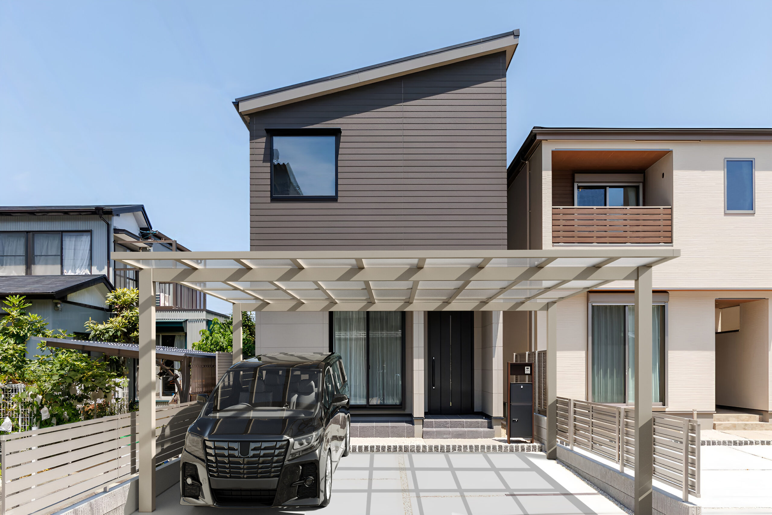 T-1：駐車場 ※カーポートはオプションとなります。