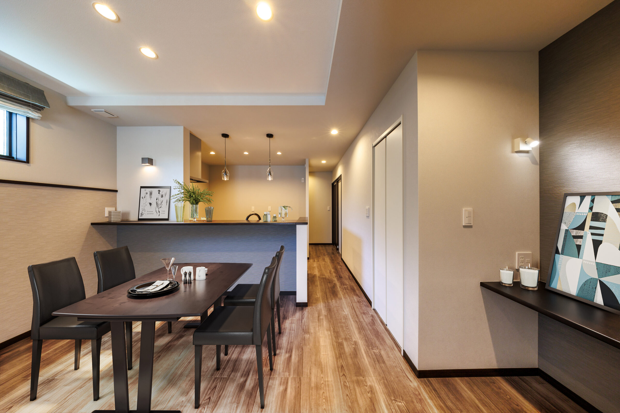 T-1／ダイニング ※家具はCGとなります。