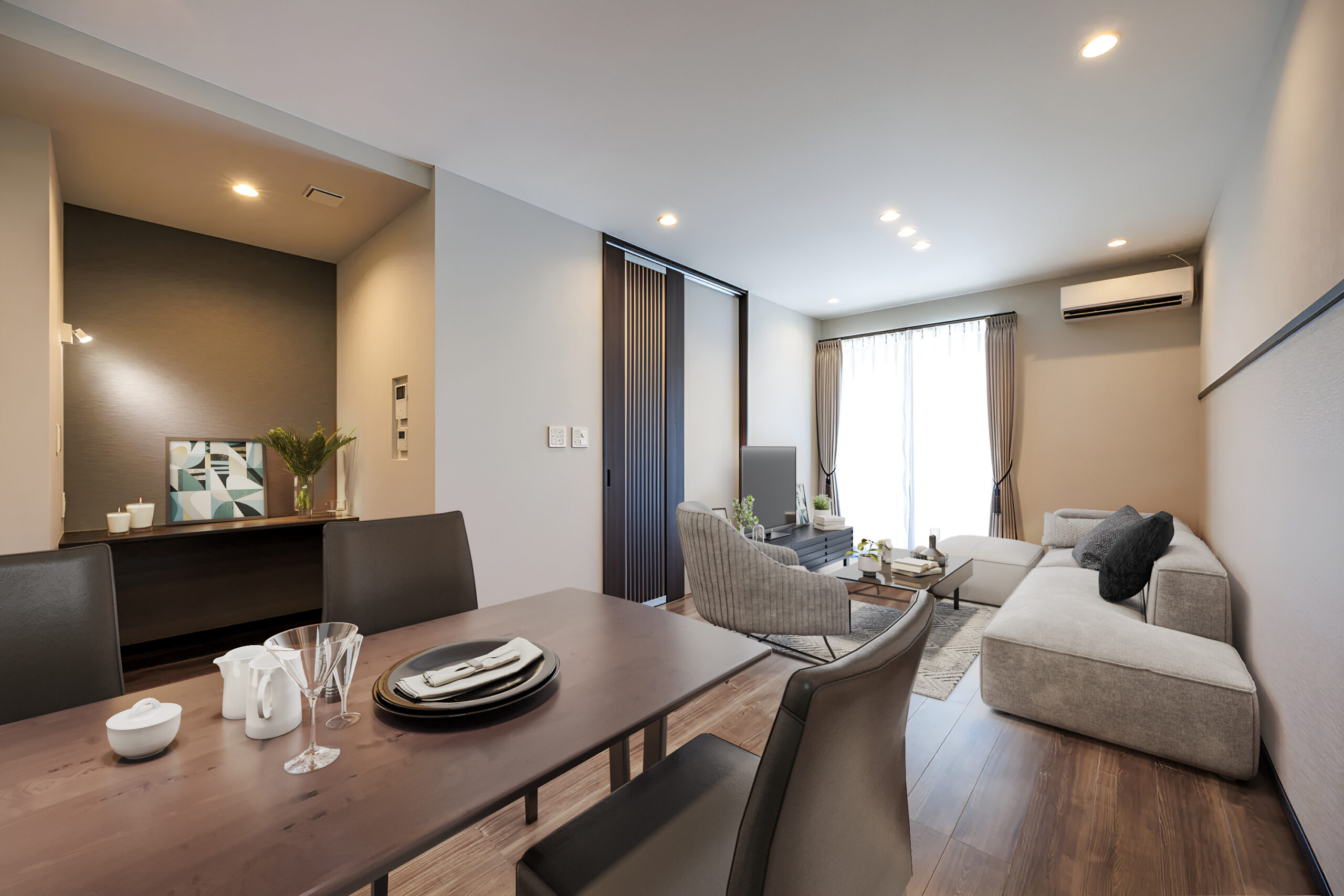 T-1／LDK ※家具はCGとなります。