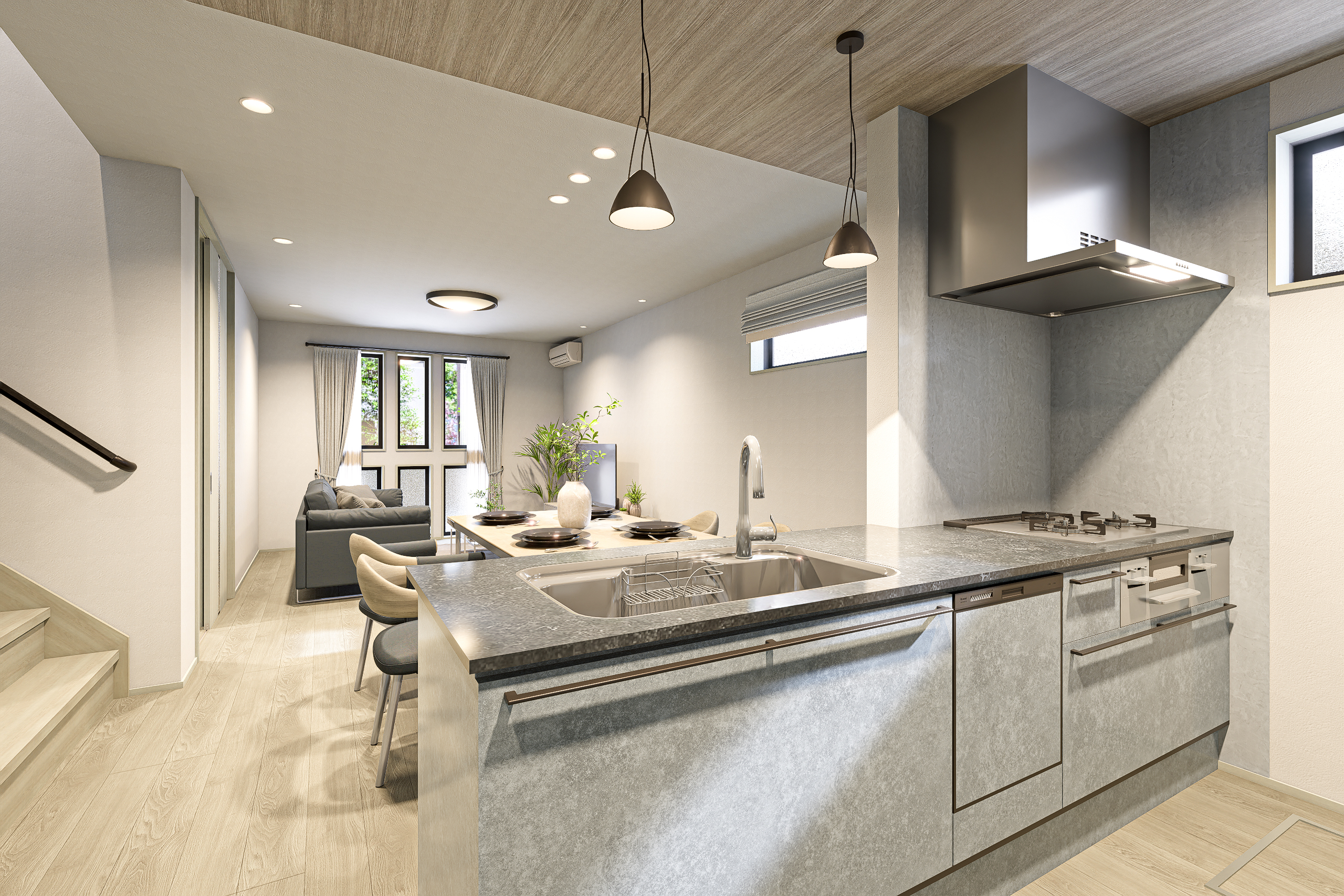 T-4完成予想図/キッチン