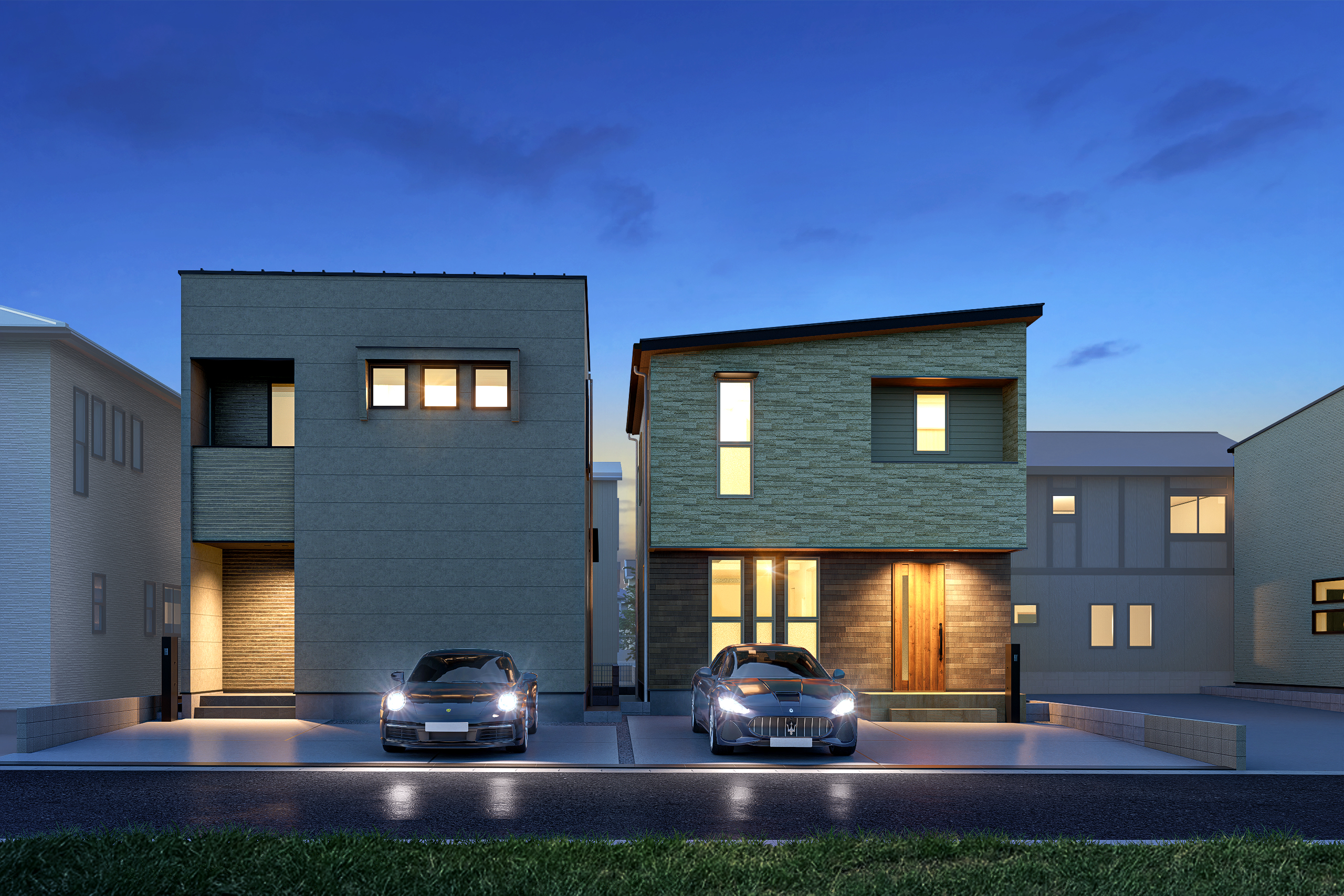 T-4、T-3／暮らしやすくて子育てにもゆとりが持てる、豊かな住環境が揃っています。 ※イメージとなります