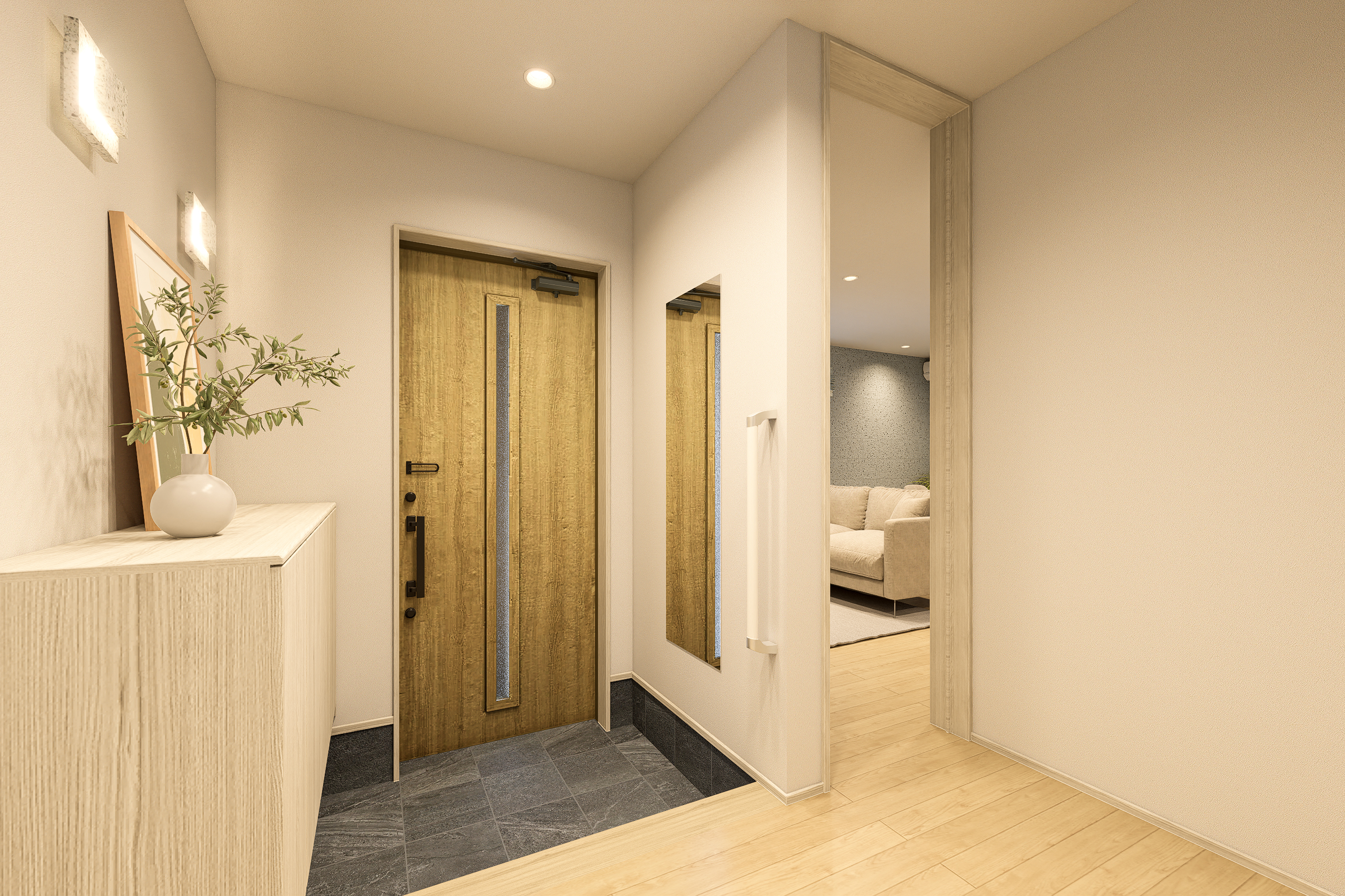 T-4／玄関 ※イメージとなります