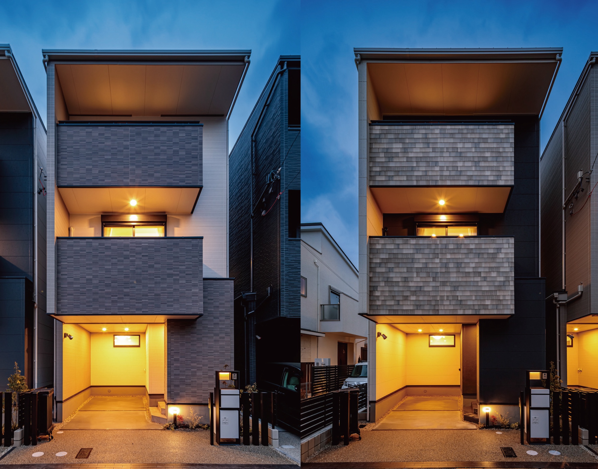 名古屋市内屈指の人気エリア・藤が丘に完成した都市型3階建て住宅_名古屋市名東区の家-1