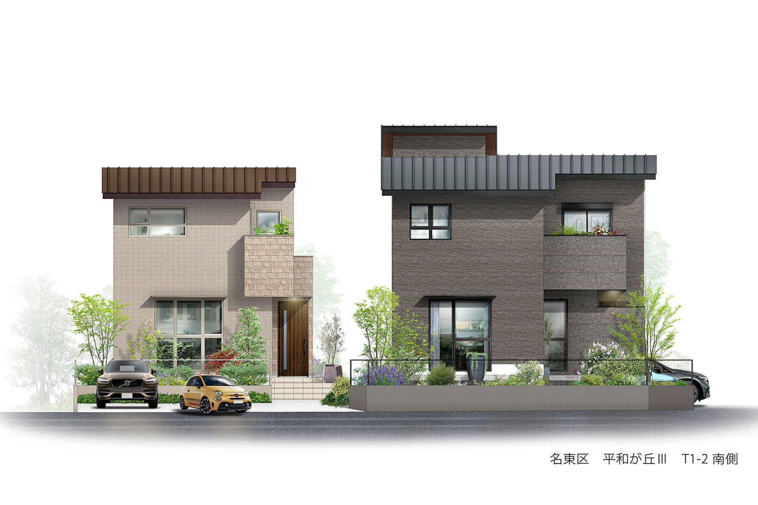 【T-1,T-2】南向き＆東南角地お庭付き！東山線利用可で移動スムーズ＆商業施設充実なエリアで便利な暮らしが実現！