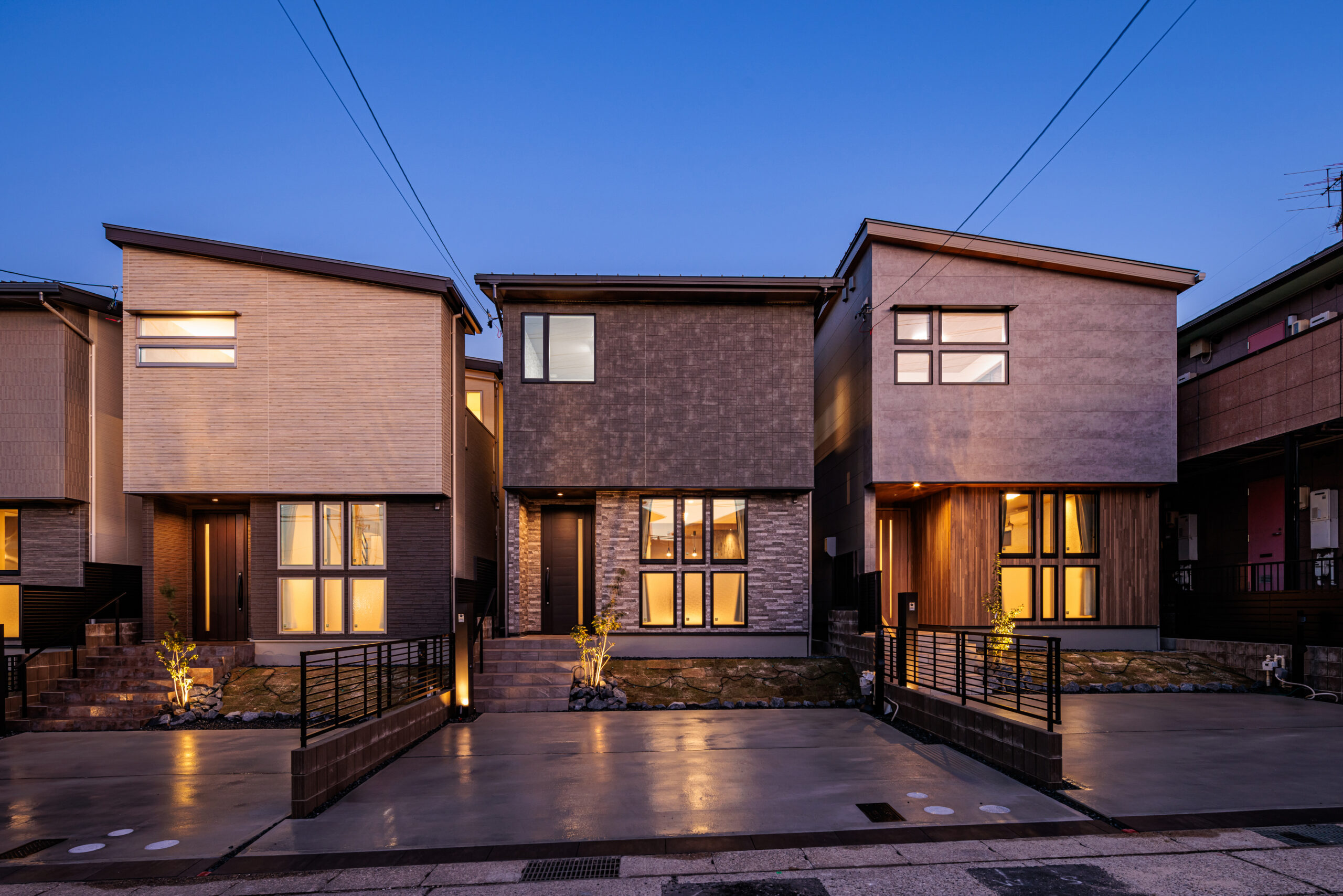 T-2、T-3、T-4／夜間外観