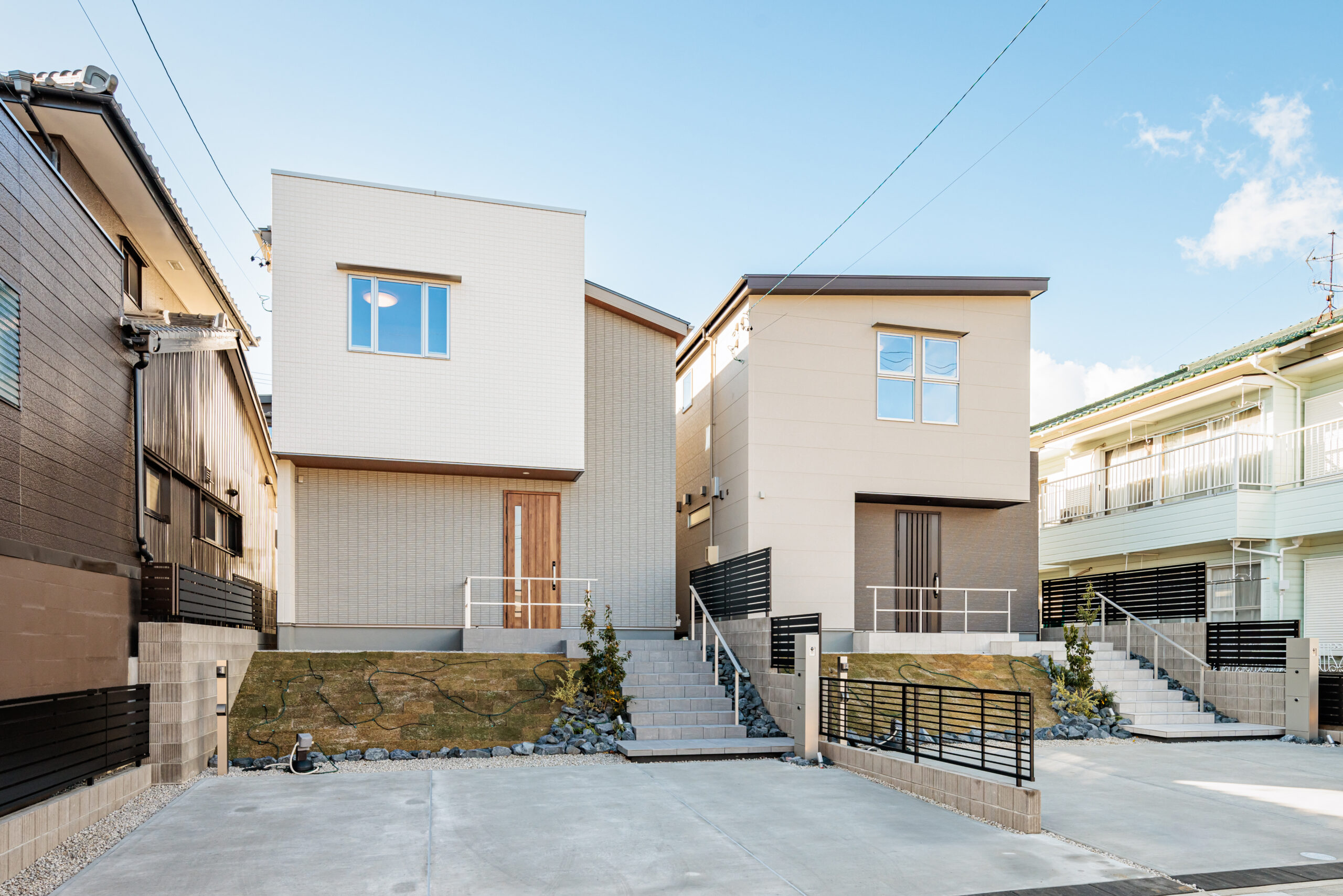 T-2、T-1（ご成約済）／日々の使いやすさと将来の暮らしやすさを見据えた、実用性の高い住まいです。