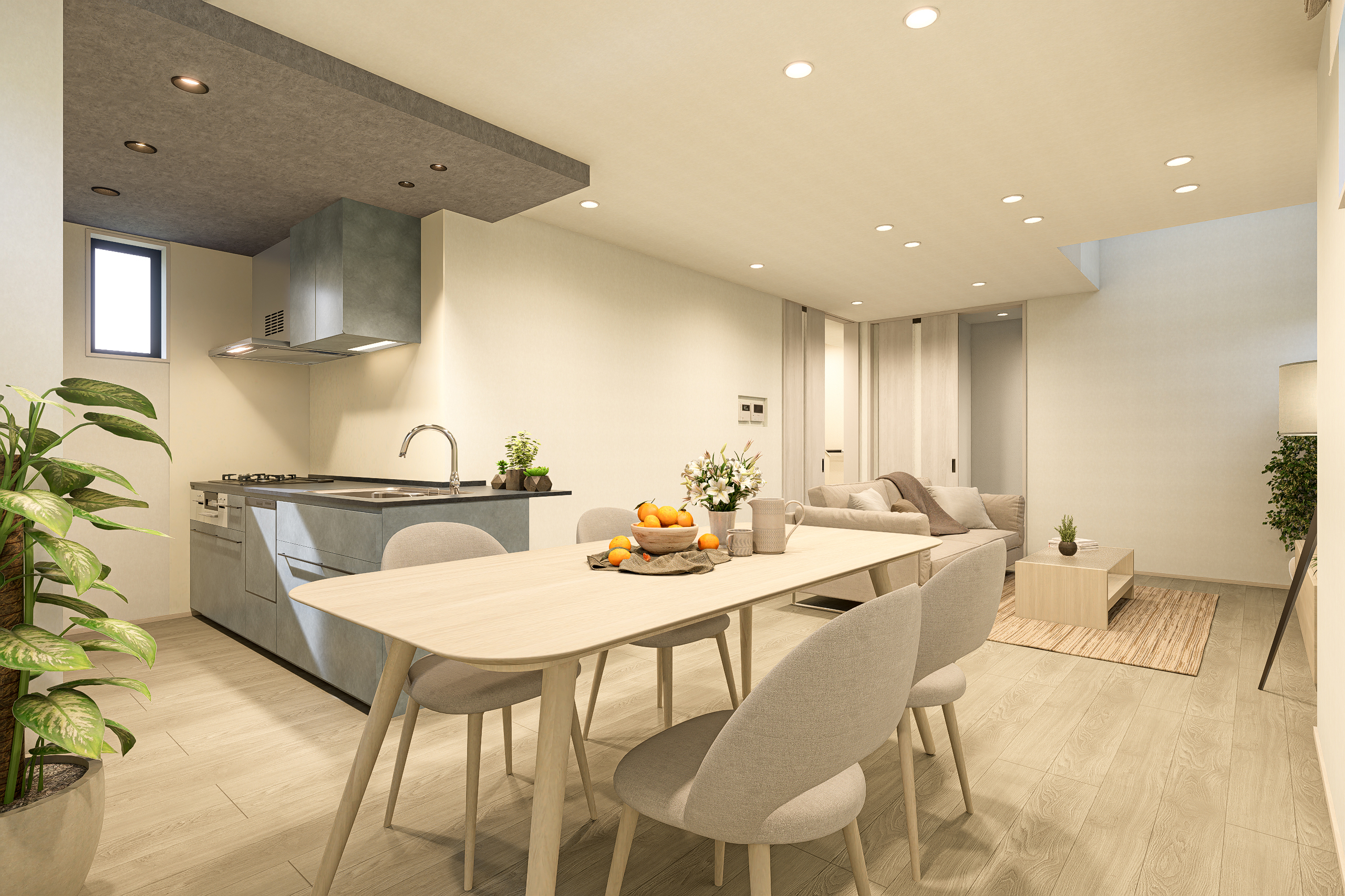 T-2／考え抜かれた、適材適所の収納計画。物に追われない、心にゆとりが生まれる暮らしがここから始まります。