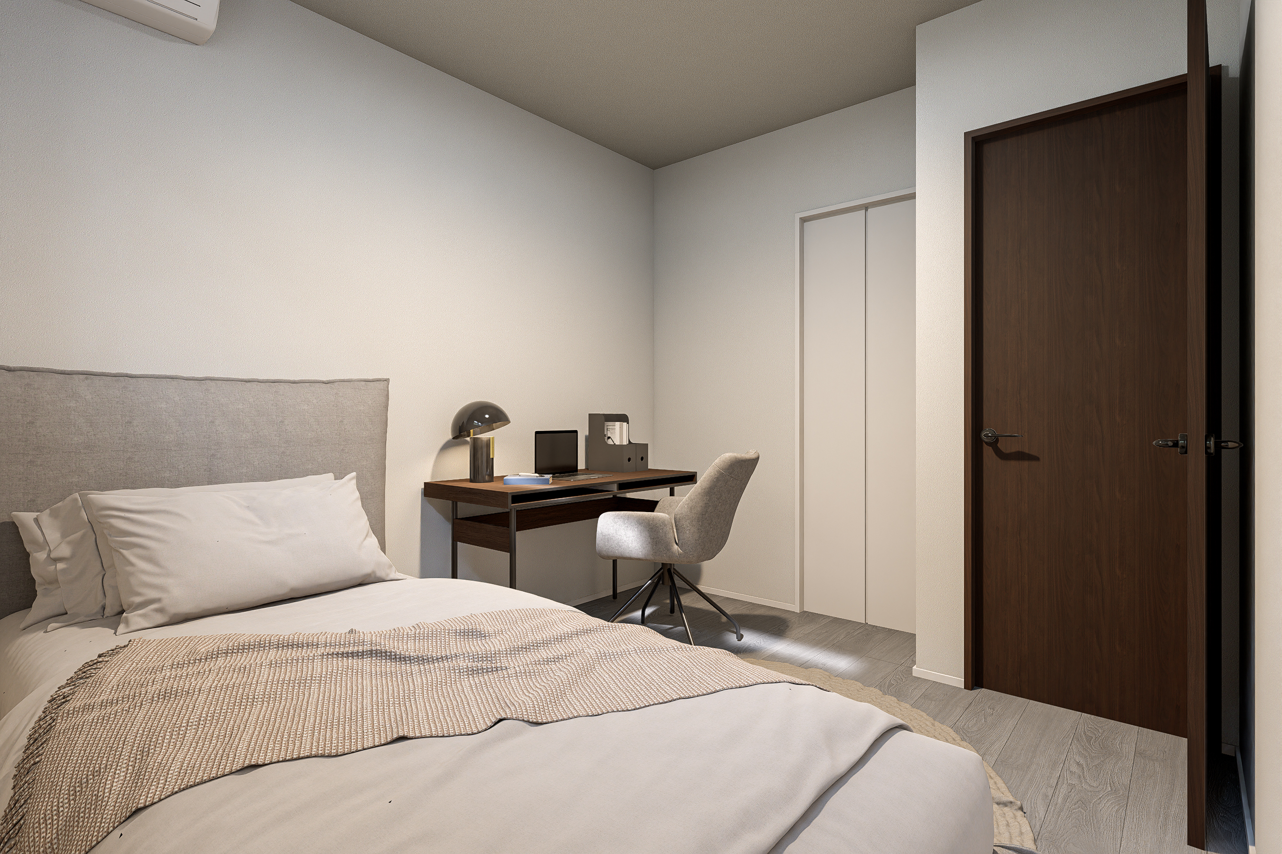 T-4／子供部屋、趣味の部屋、仕事部屋に。家族の成長に寄り添い、使い方は自由自在。暮らしの可能性が広がる一部屋です。