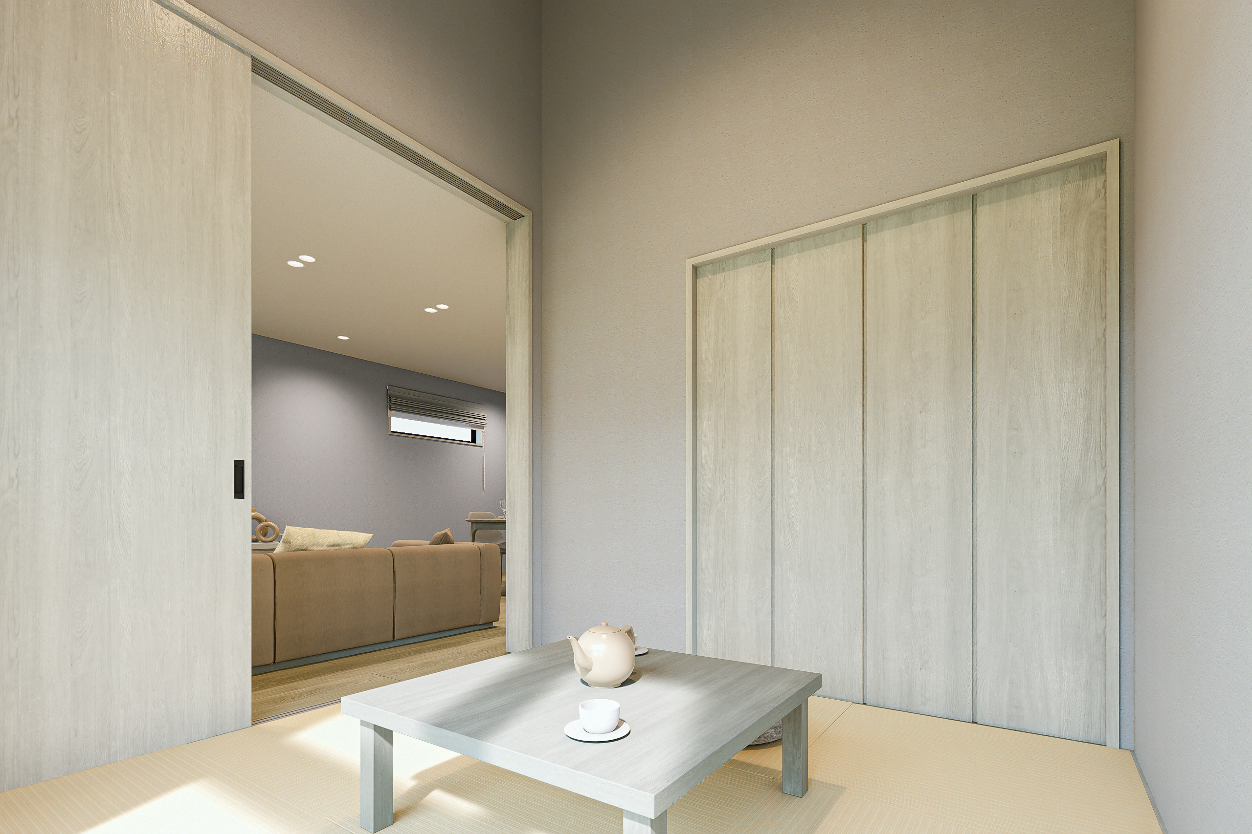 T-1／続き間和室