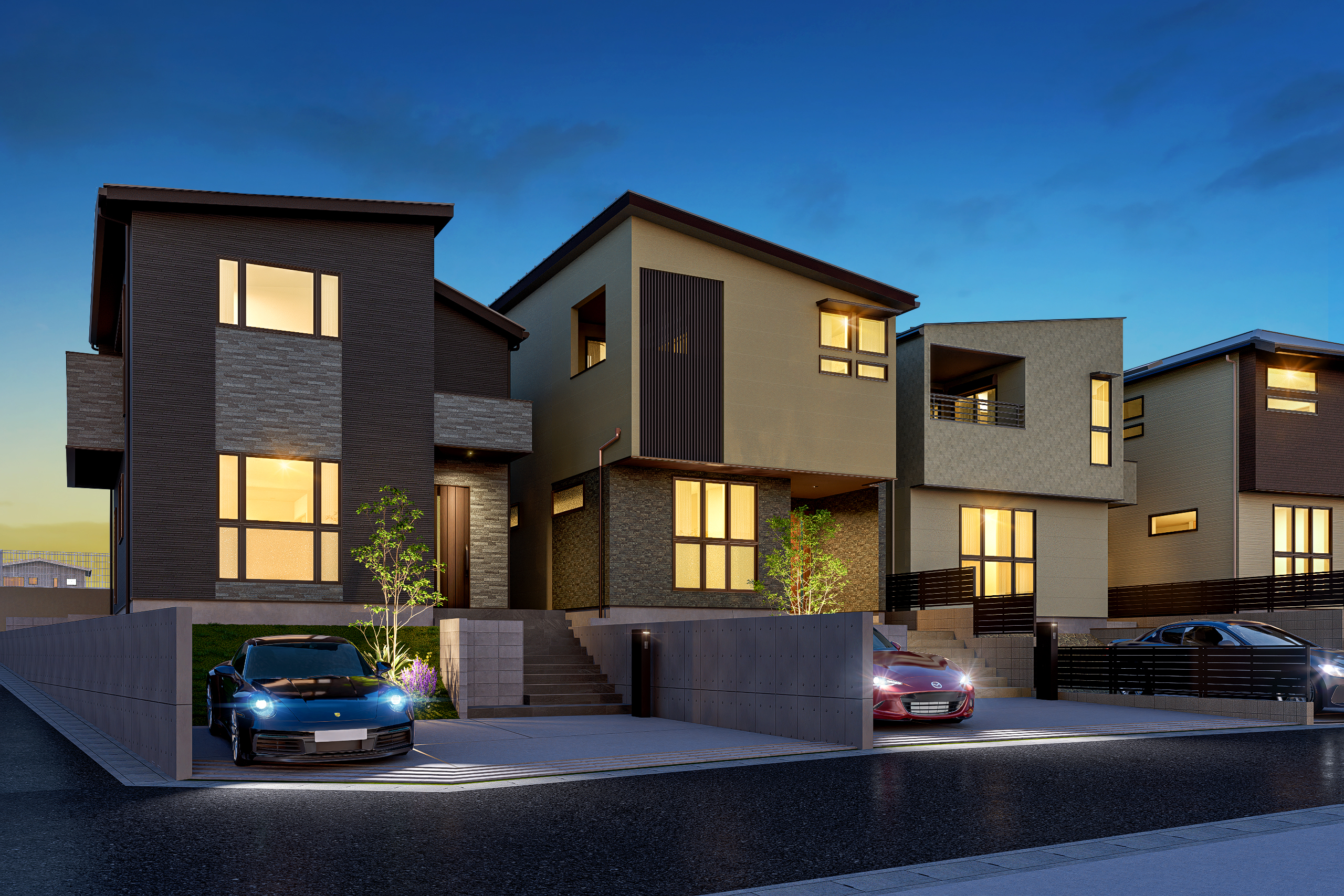 ここからはT-6棟の完成予想図！→