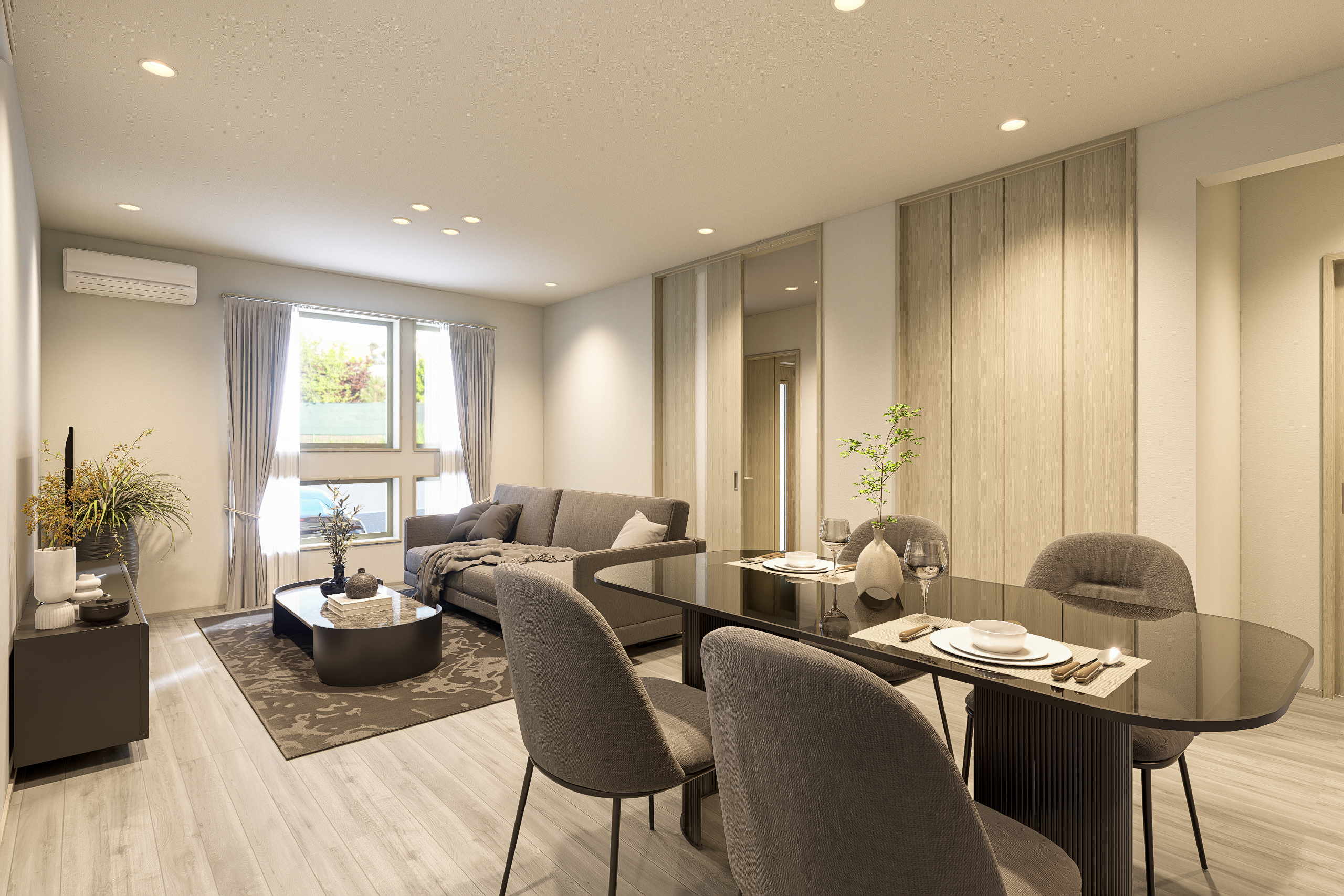 T1棟 リビング完成予想図