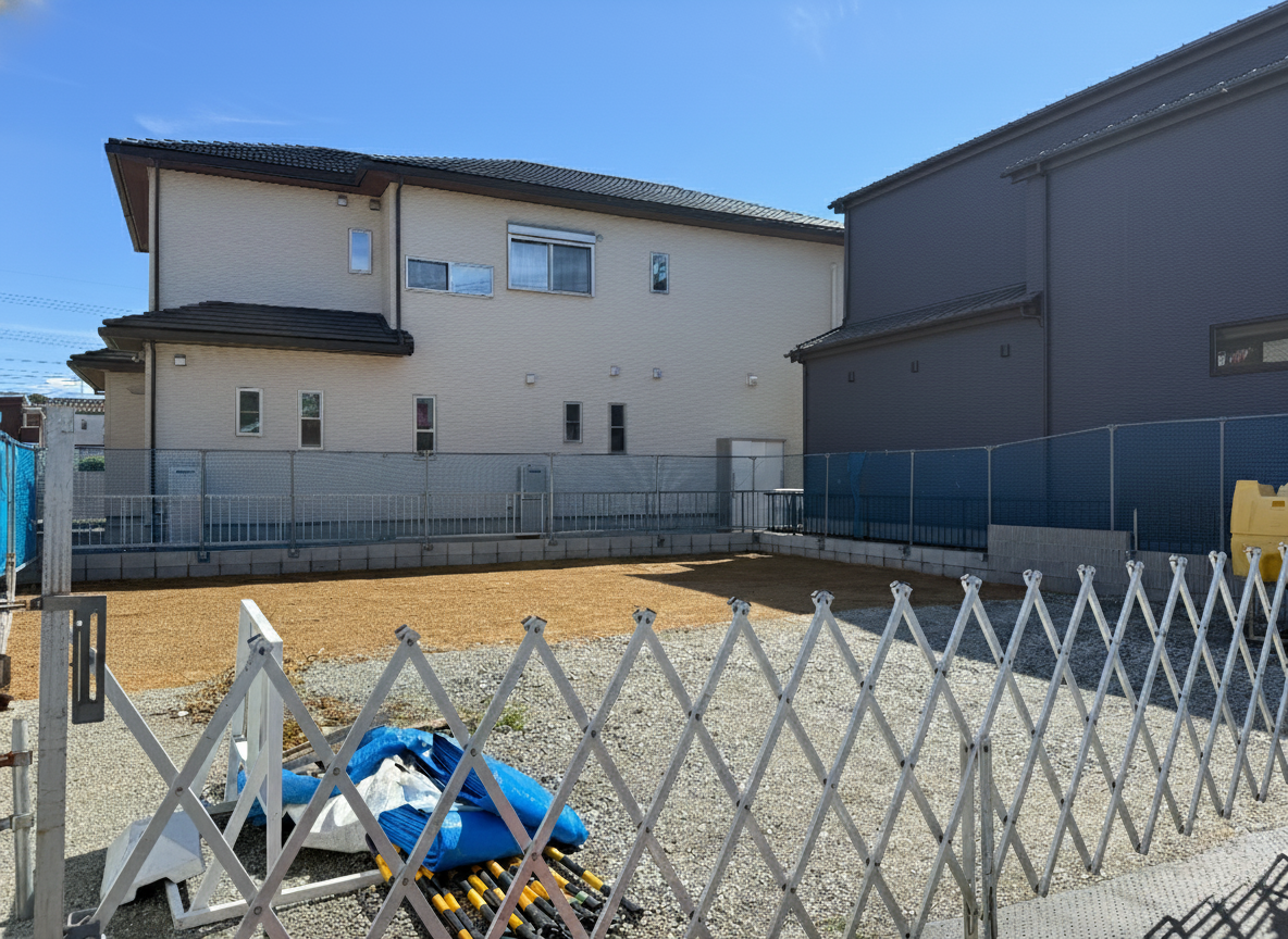 2025年10月現地撮影、2月下旬ごろ完成予定