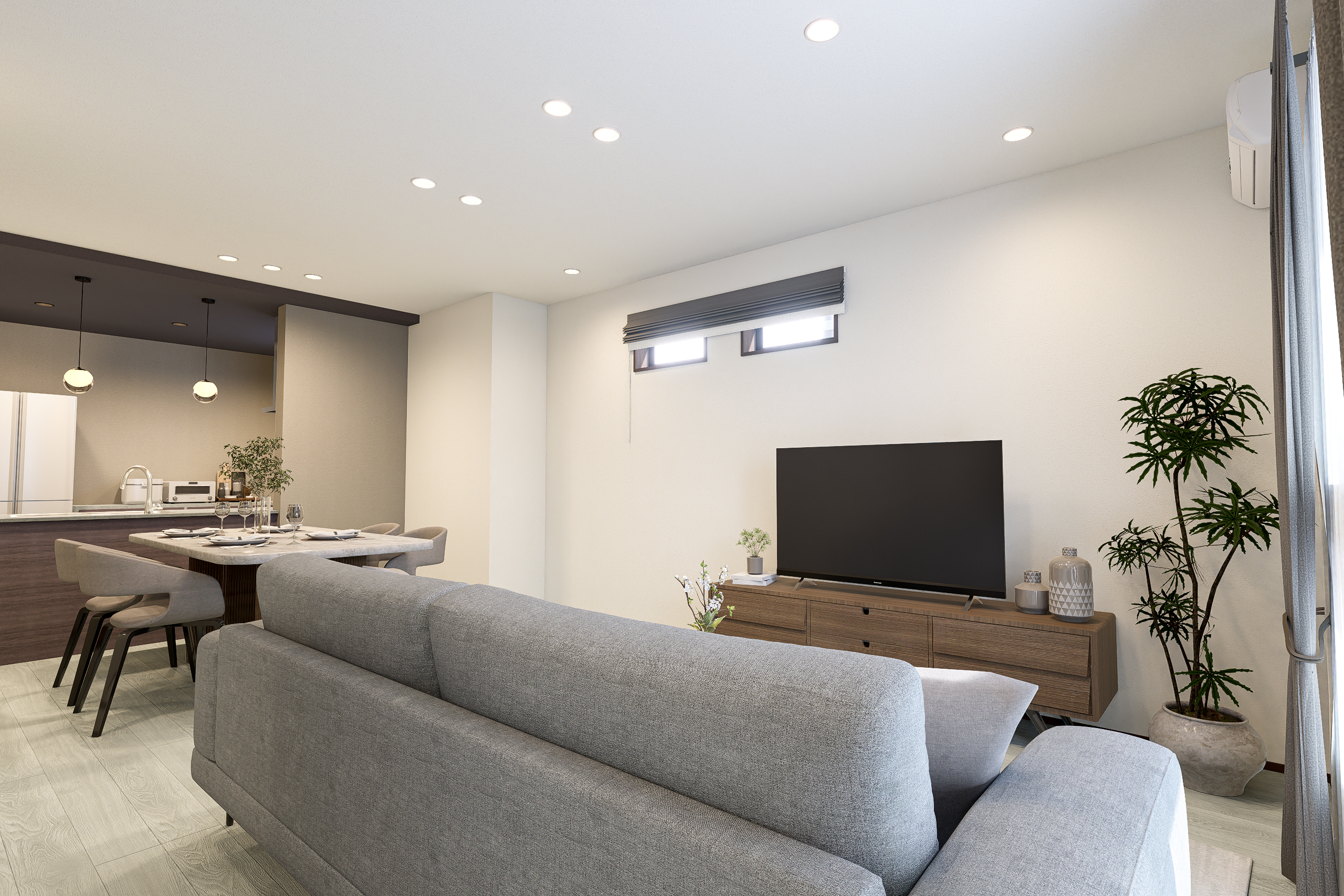 T3棟 リビング完成予想図