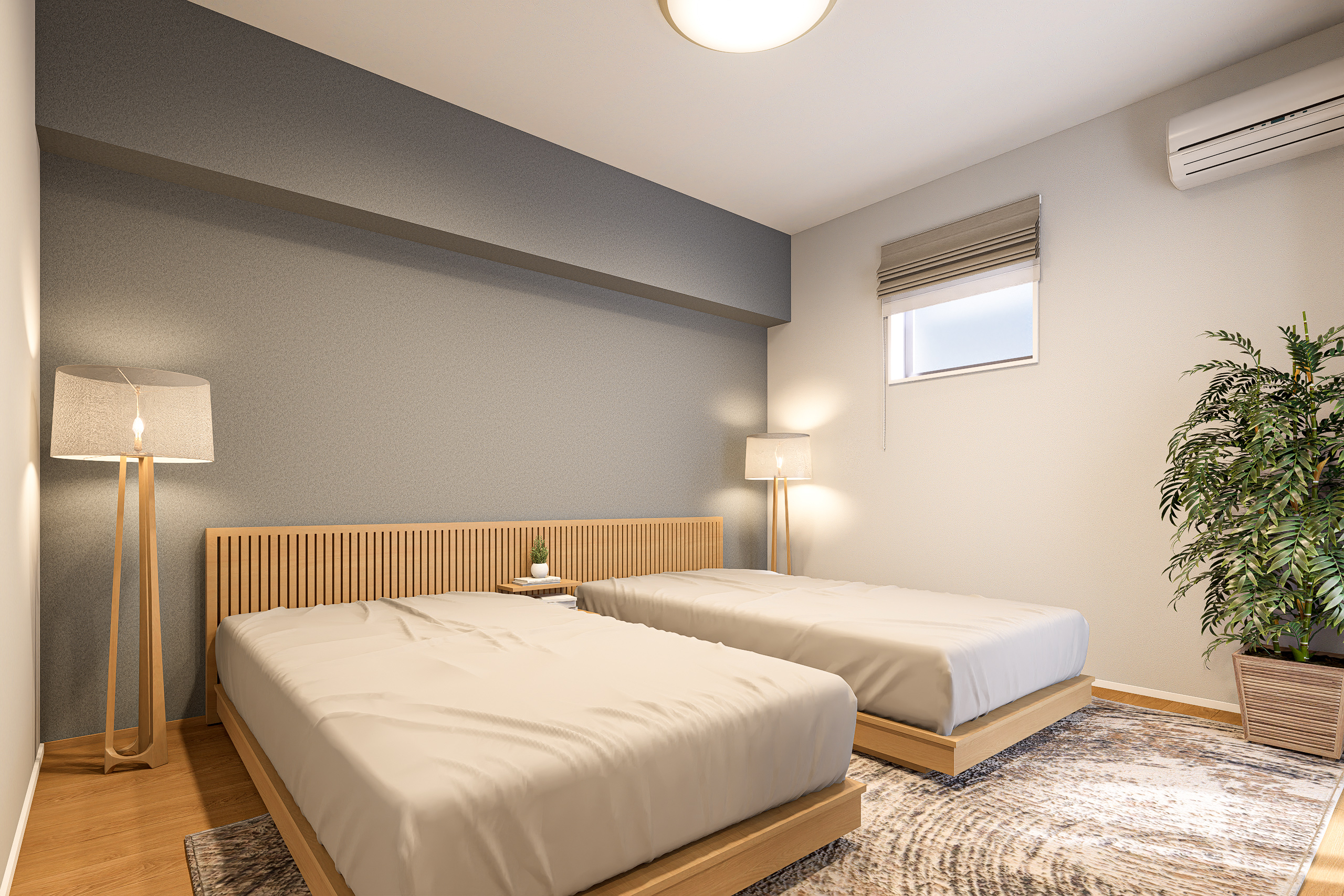 T-6/寝室完成予想図