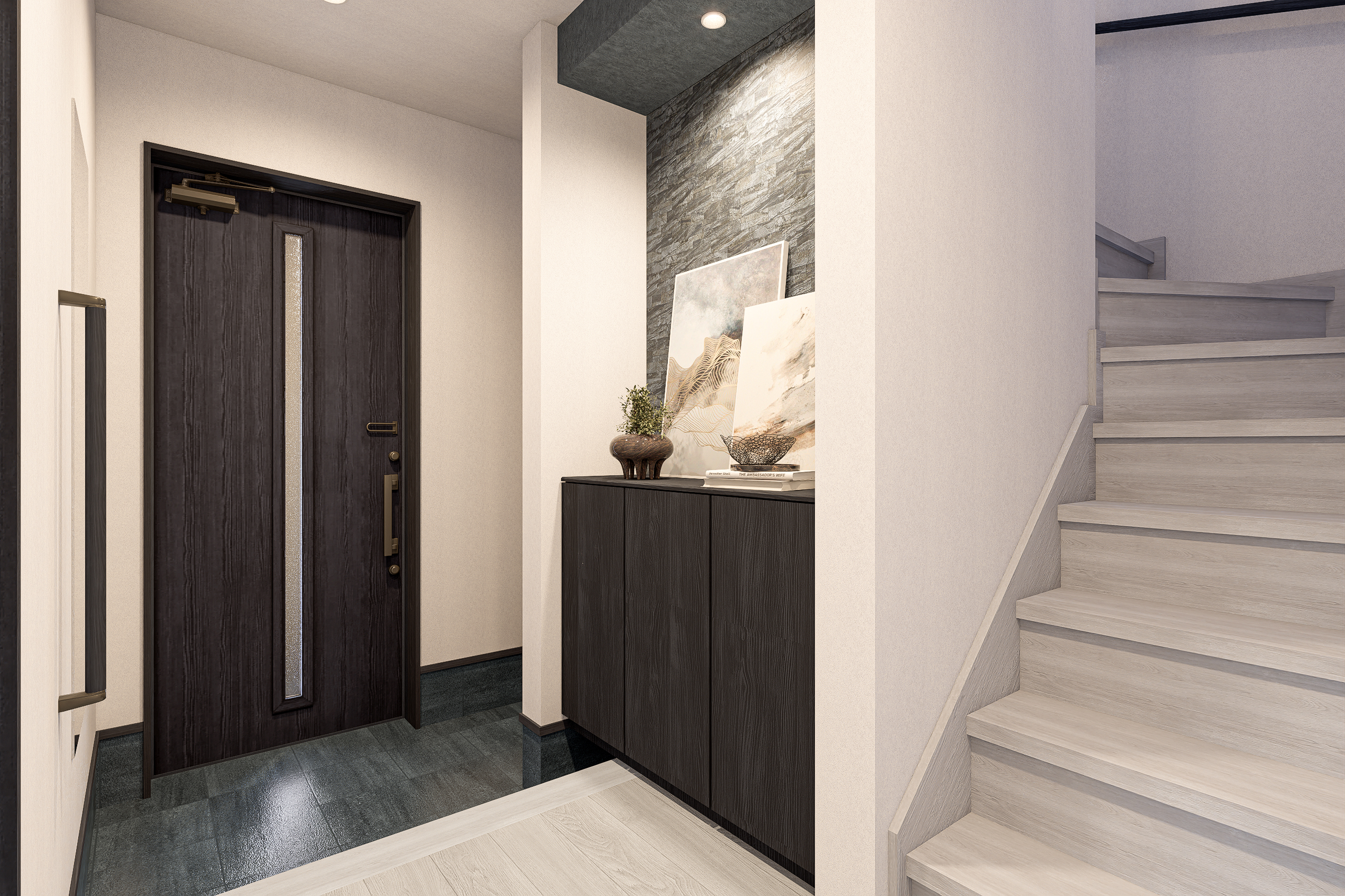 T-2／スマートフォンやリモコン、カードキー、タグキーを使用して玄関ドアの施解錠ができるFamiLock電気錠を採用。