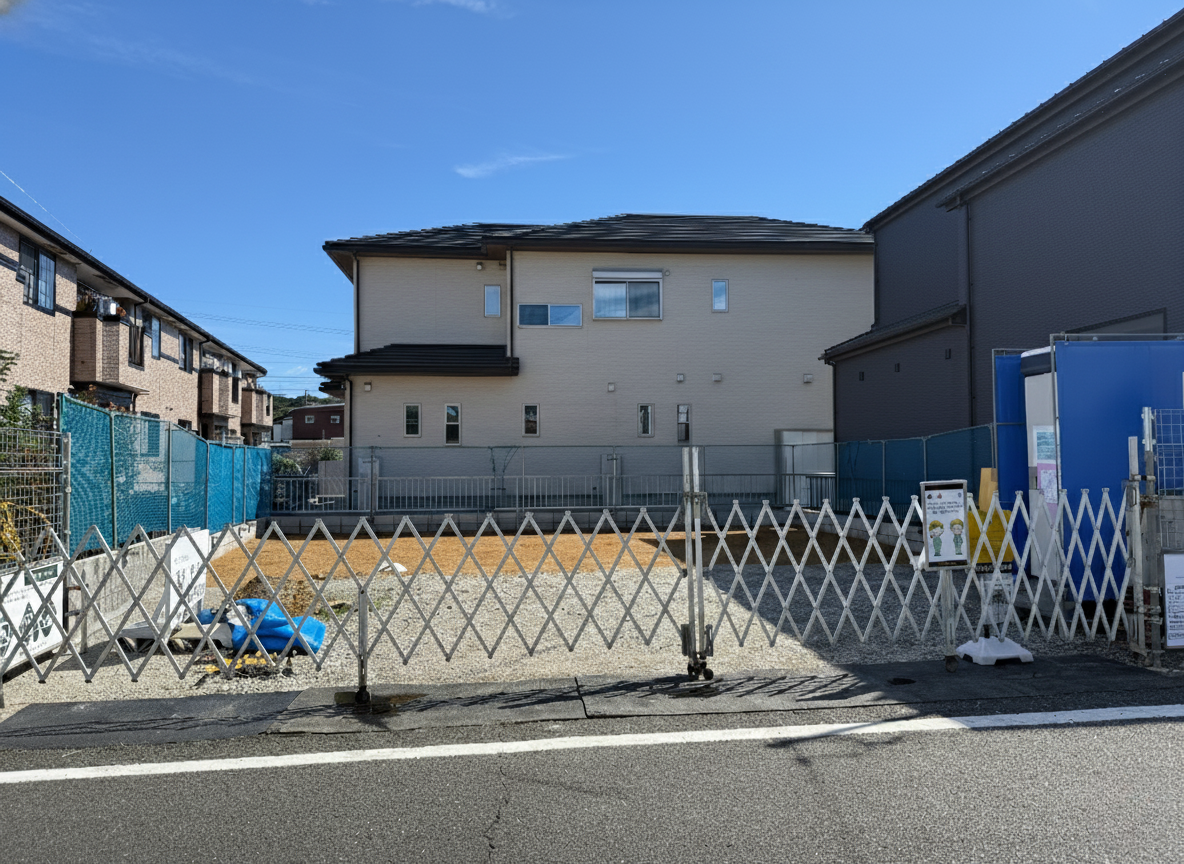 2025年10月現地撮影、2月下旬ごろ完成予定