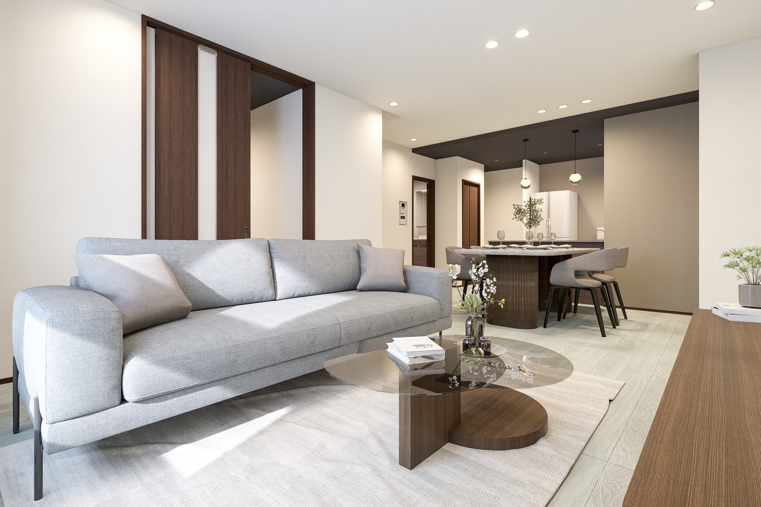 T3棟 リビング完成予想図