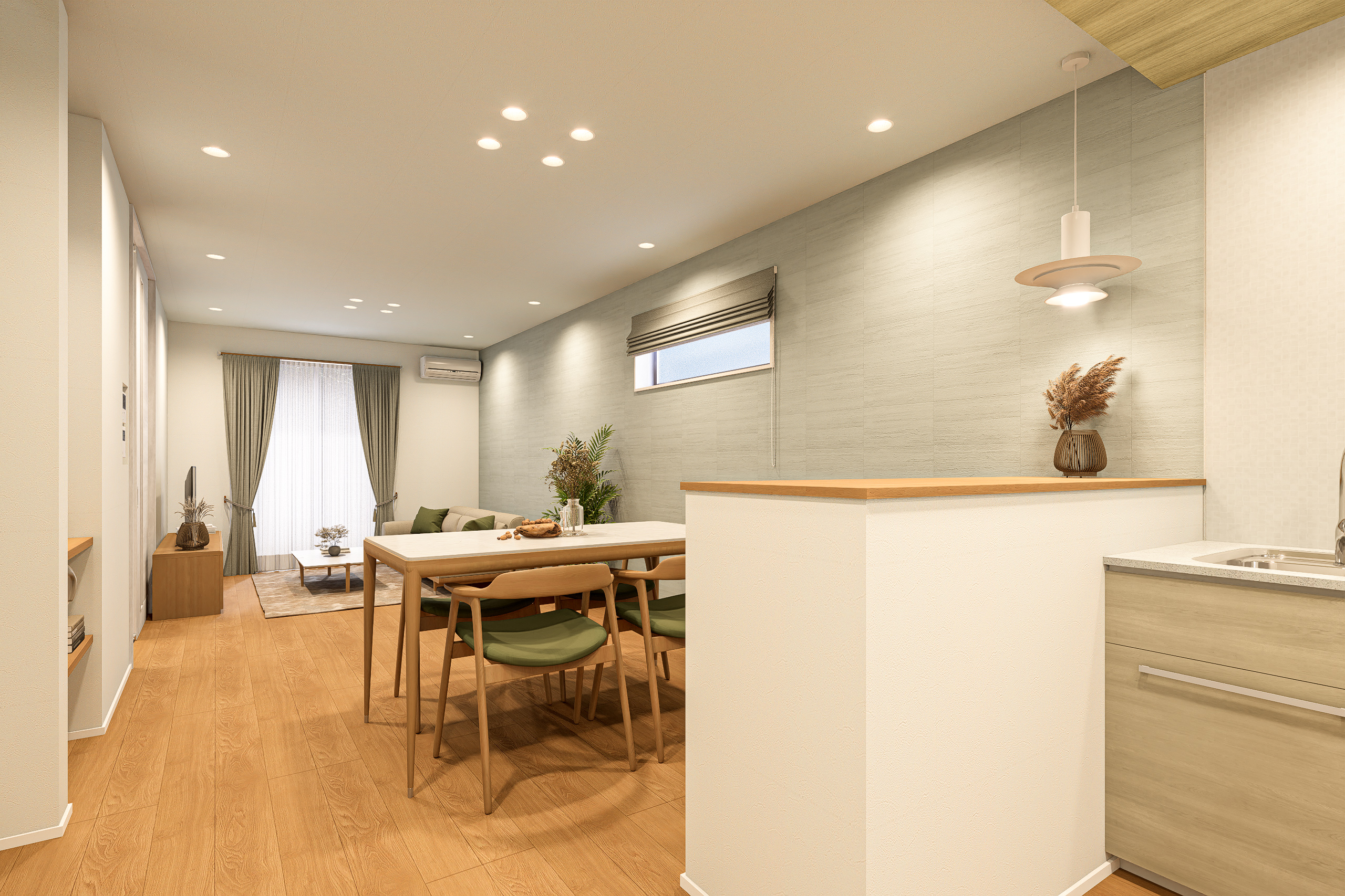 T-6/ダイニング完成予想図