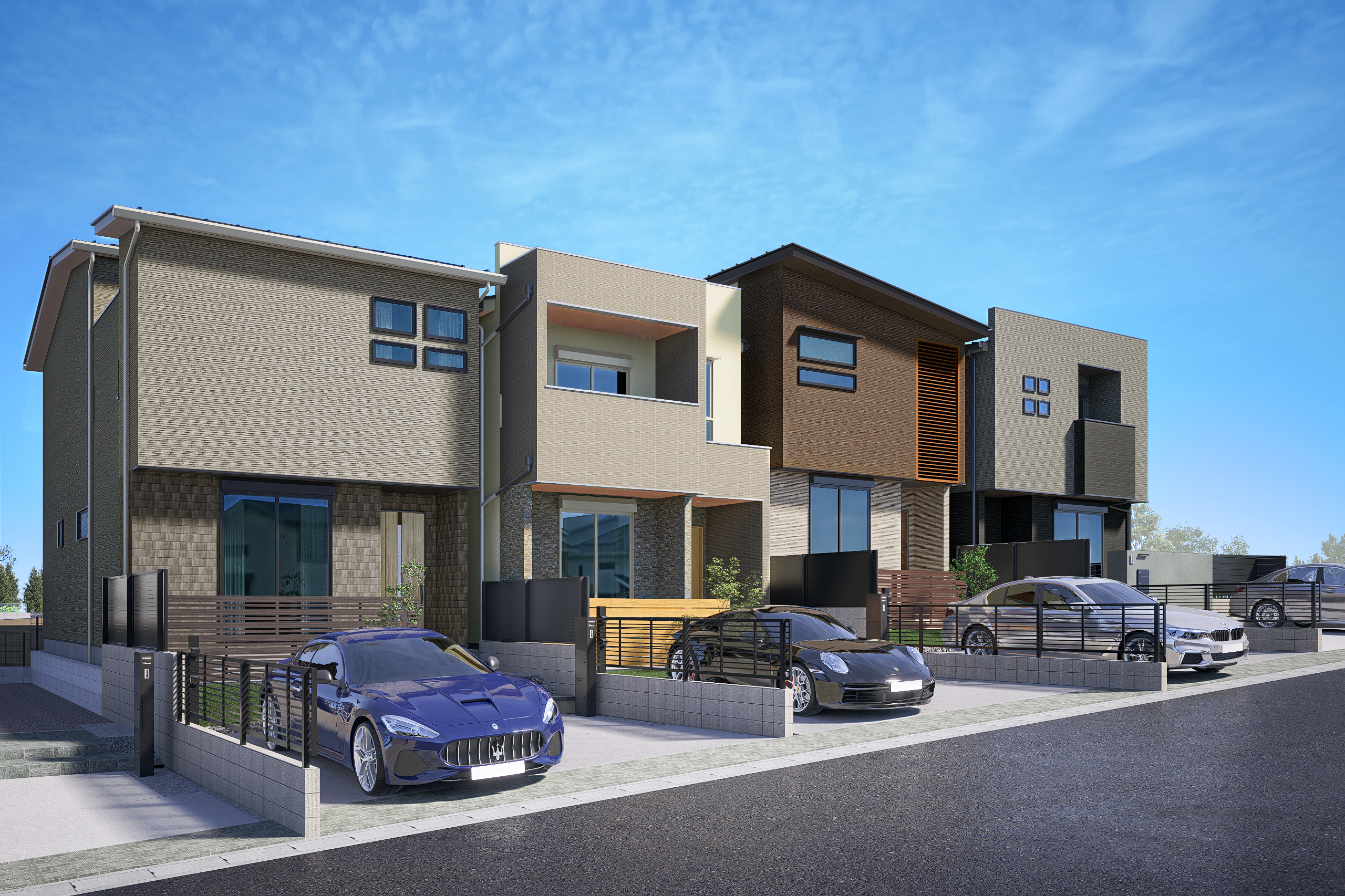 完成物件の外観写真