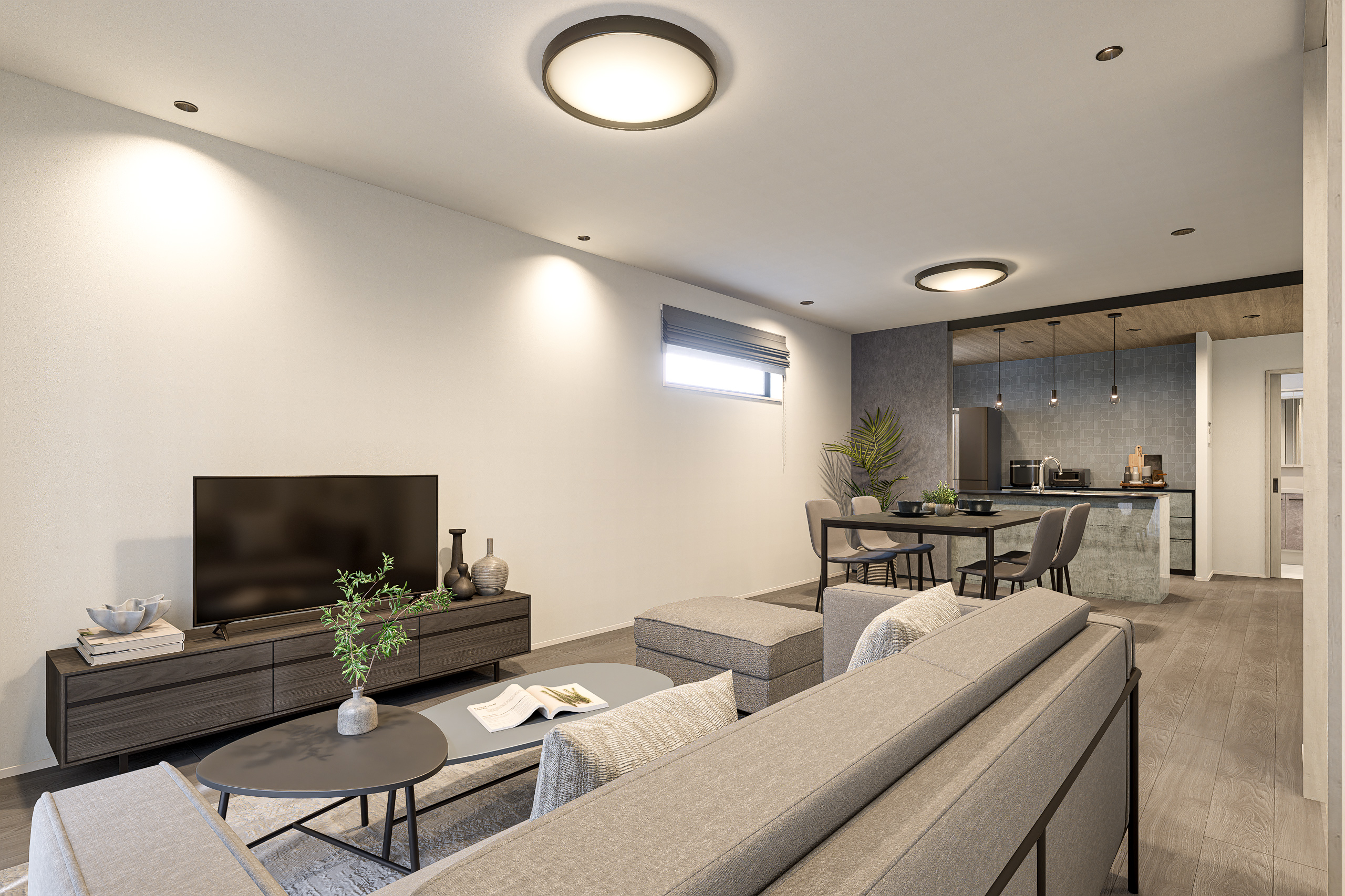 T-5/電球色から昼光色に調光可能なシーリングライトは、虫が入りにくい構造でお掃除の手間を軽減!