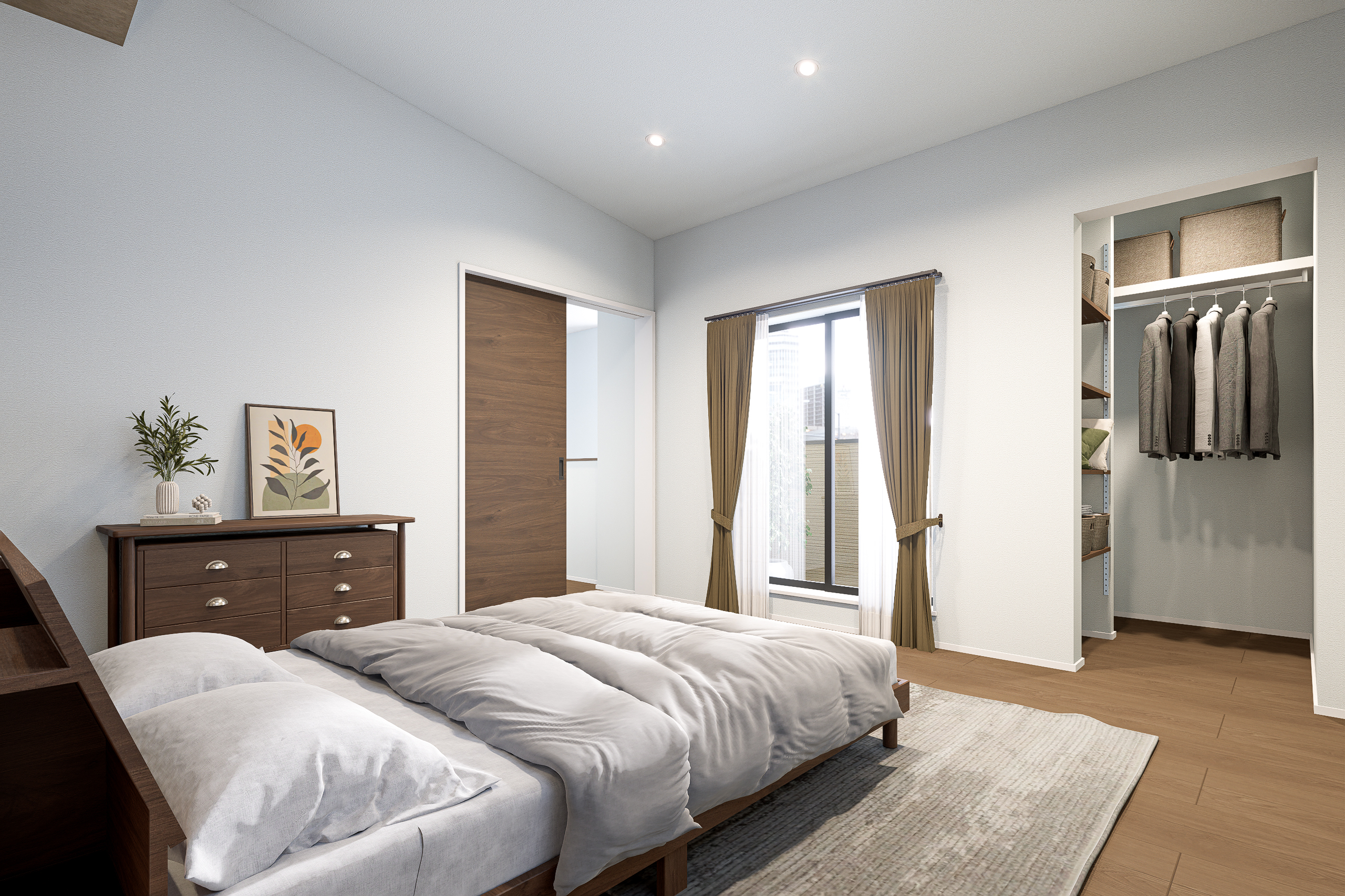 T-7/主寝室完成予想図