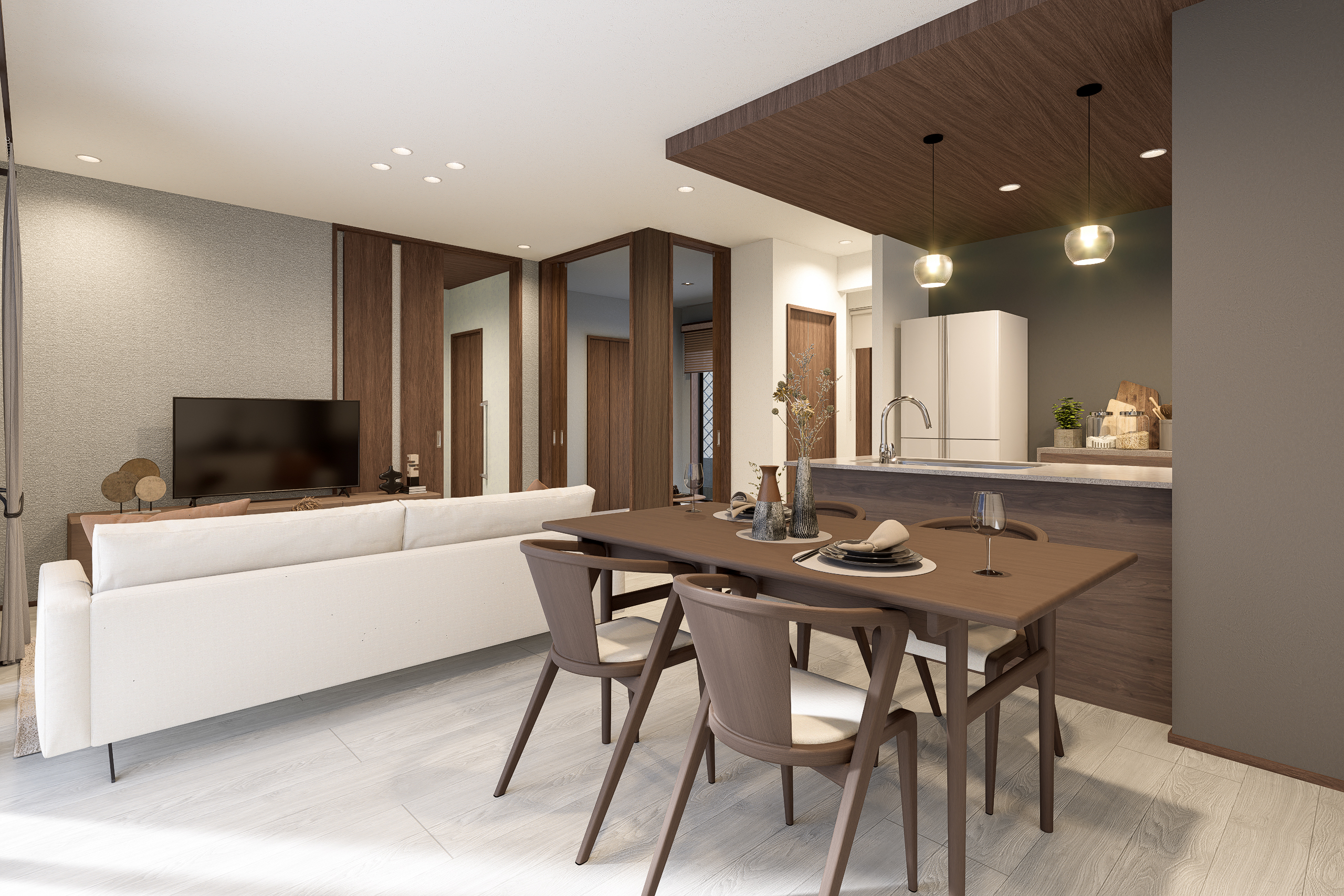 T-2/明るい笑い声が響くその場所で、何気ない会話から生まれるコミュニケーションが家族の絆を深めます。