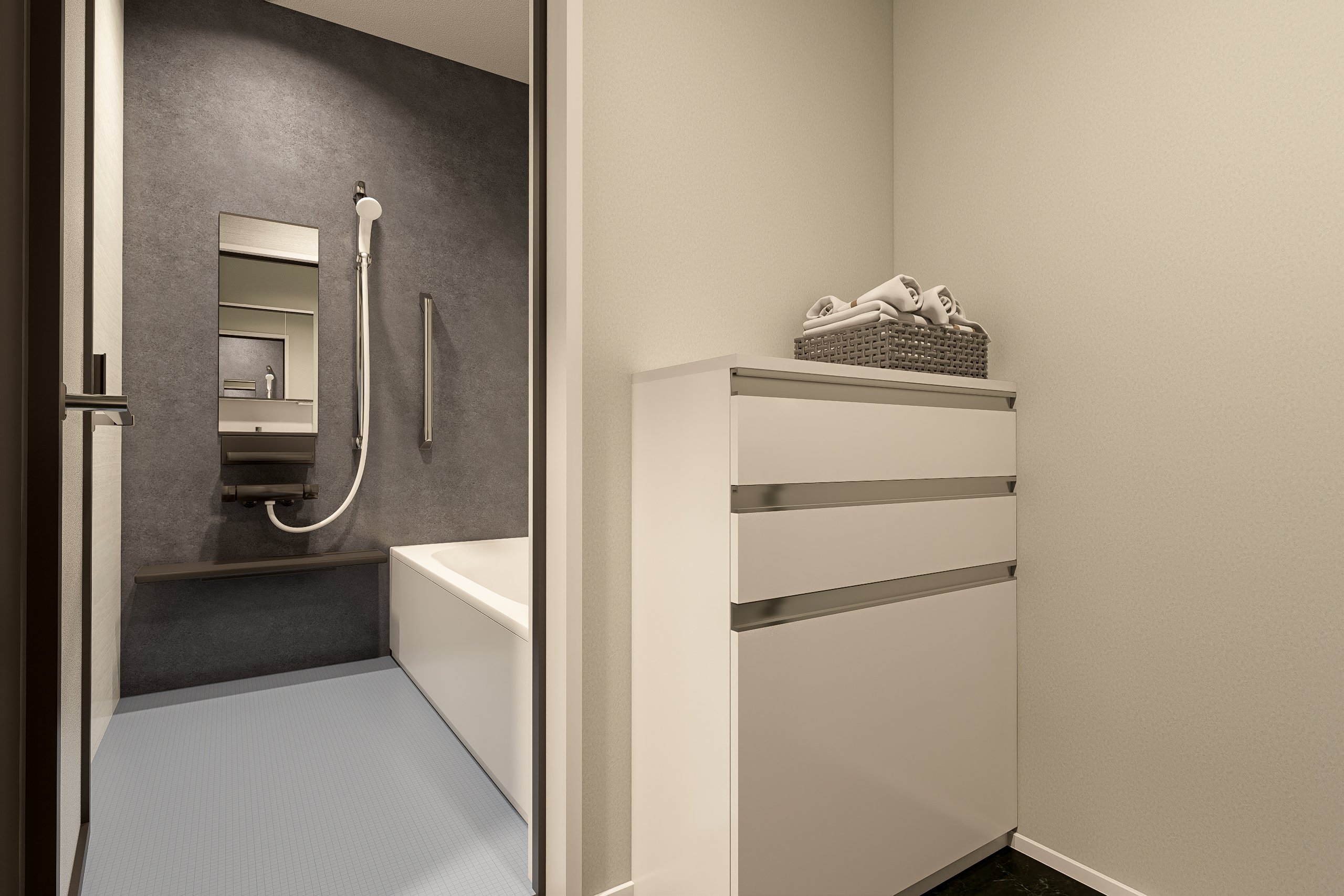 T-2/洗面脱衣室完成イメージ