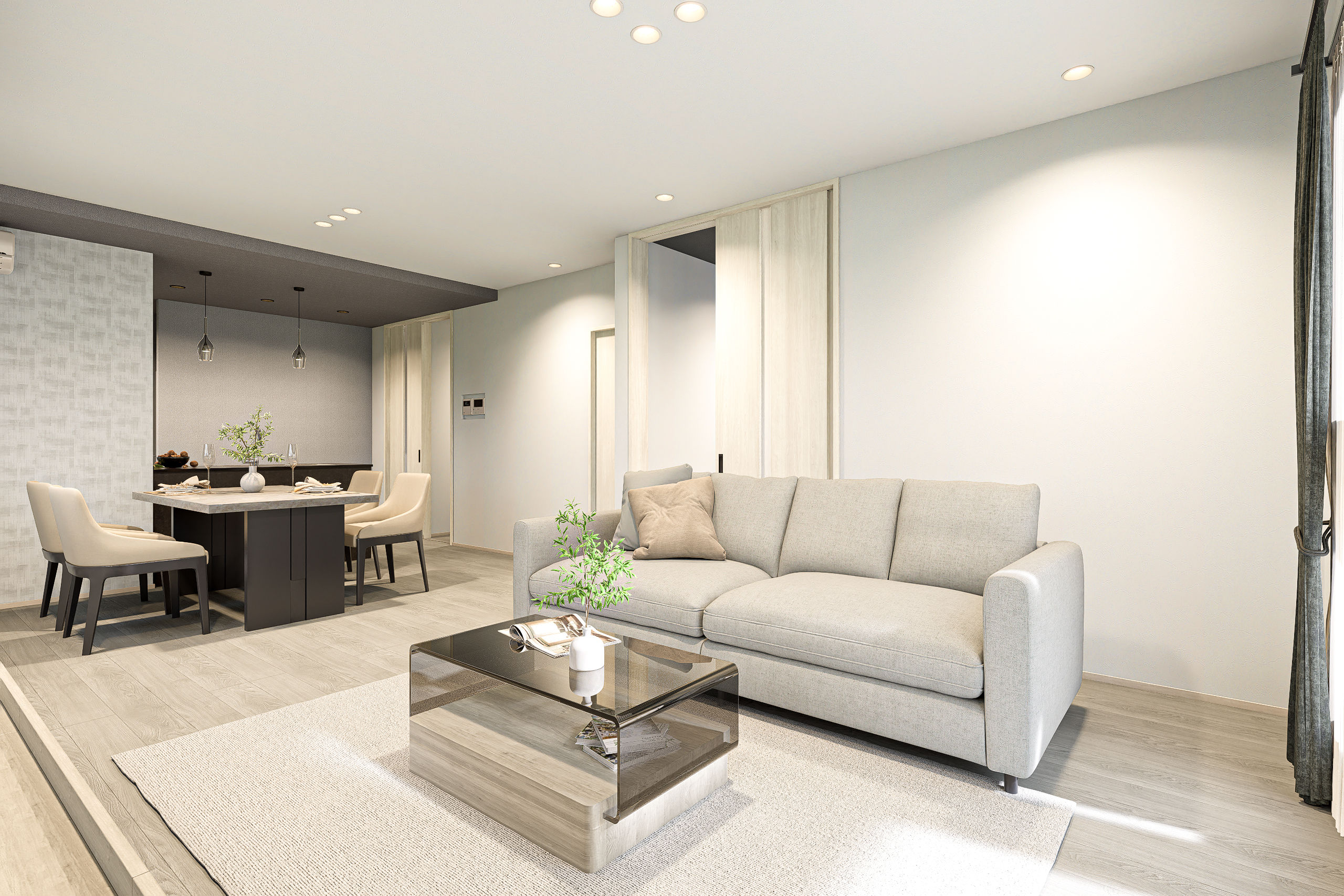 T-3／リビングダイニング