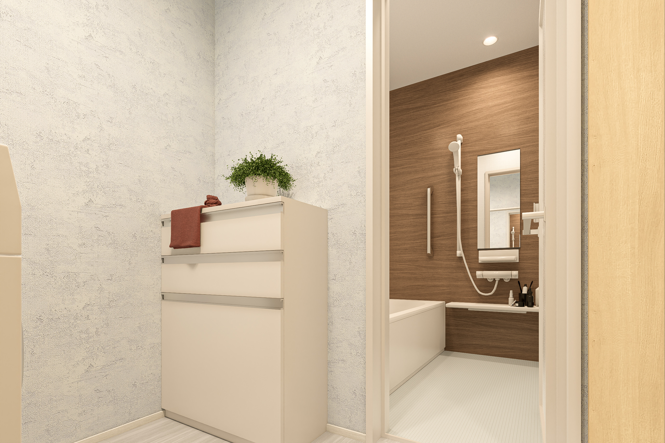 T-3/洗面脱衣室完成イメージ