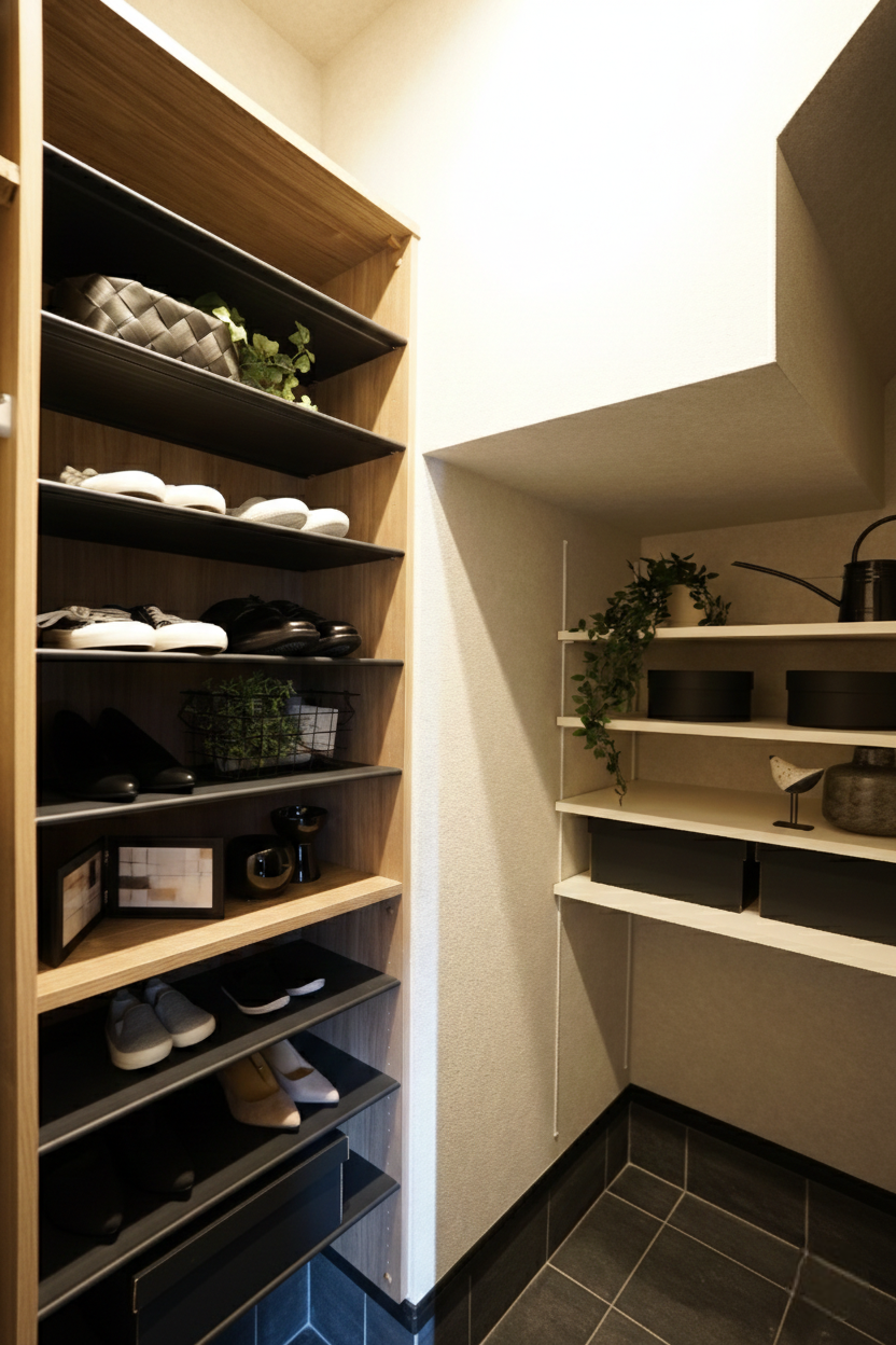 T-2/玄関(シューズインクローゼット)