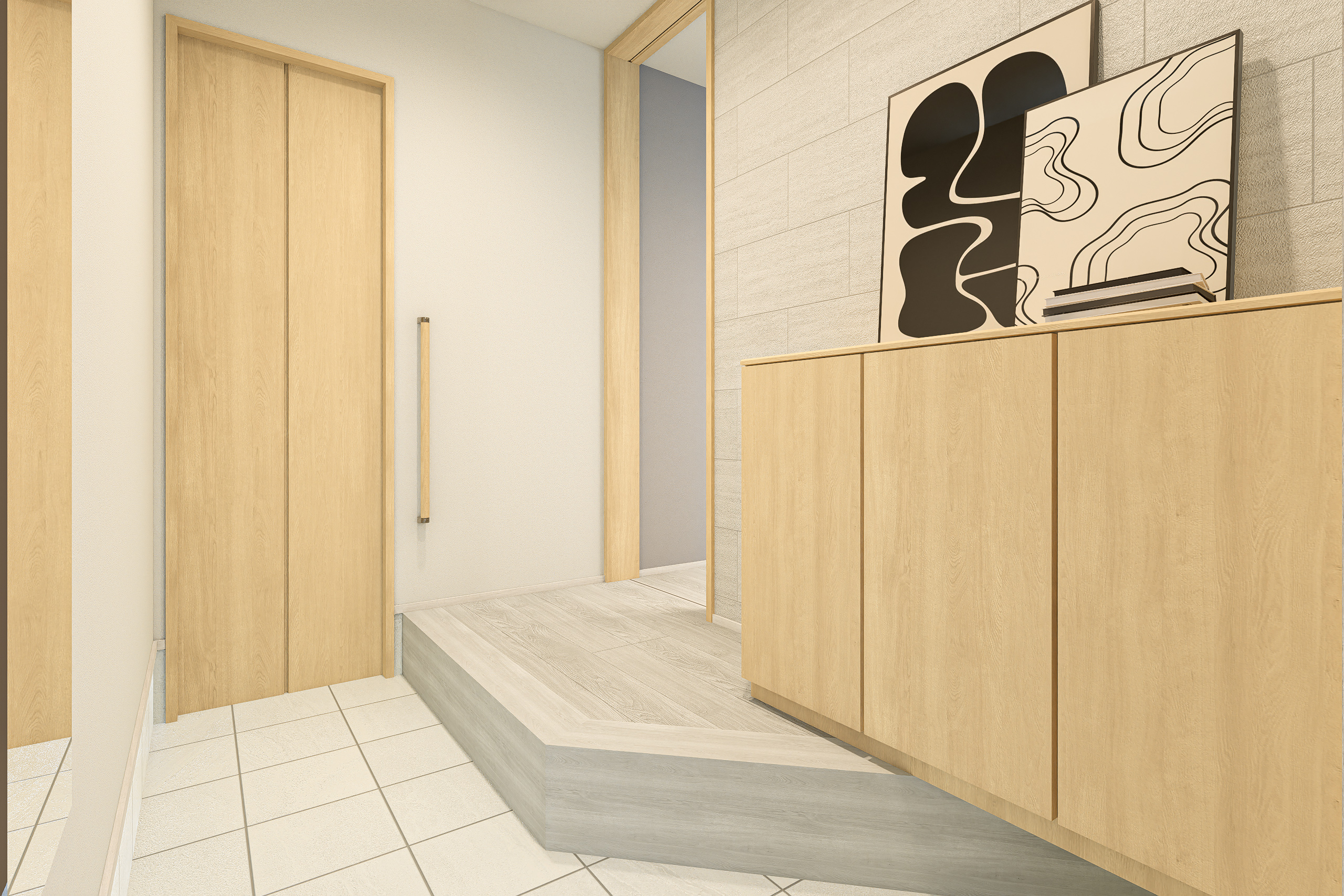 T-3/玄関完成イメージ