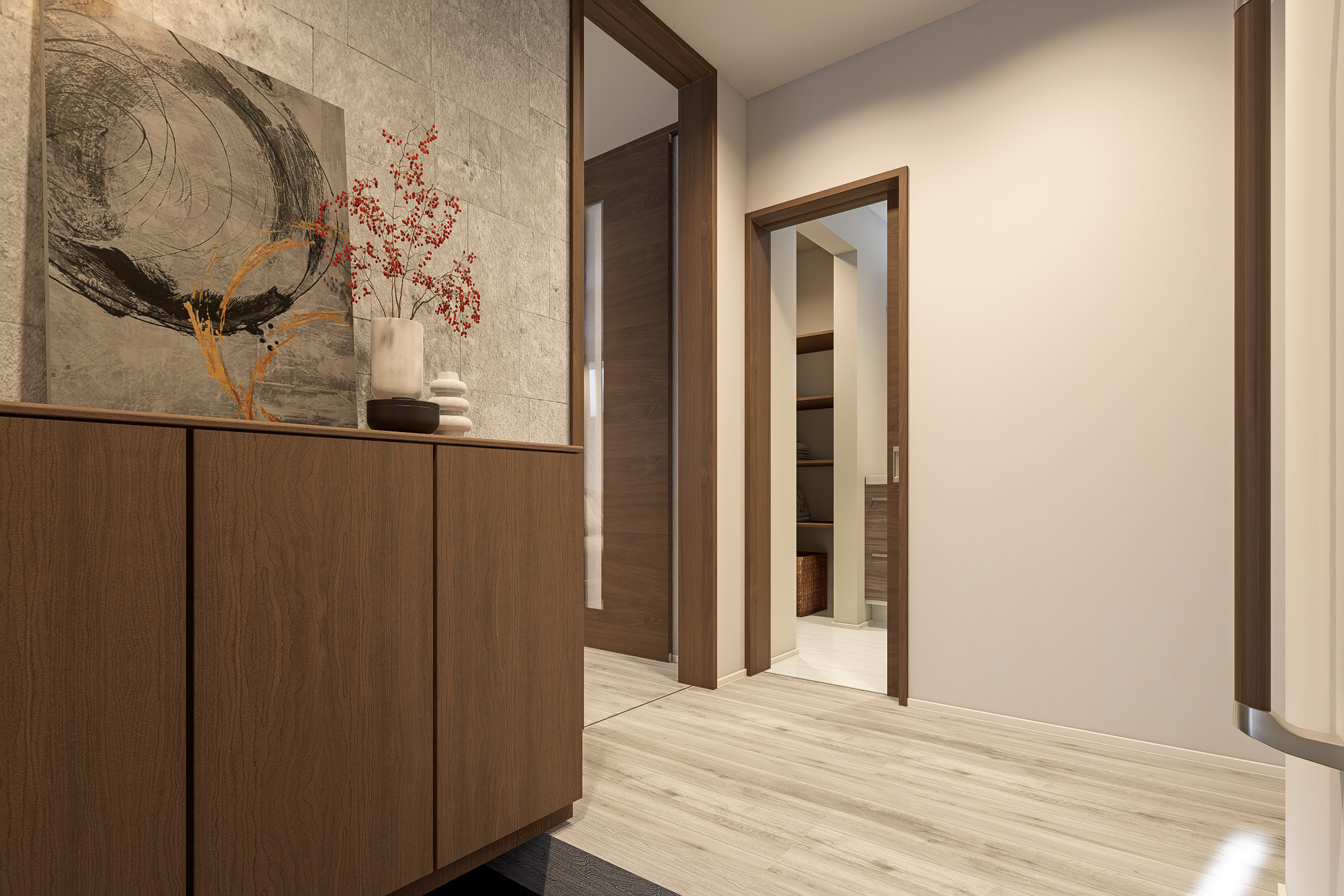 T-1／玄関完成イメージ