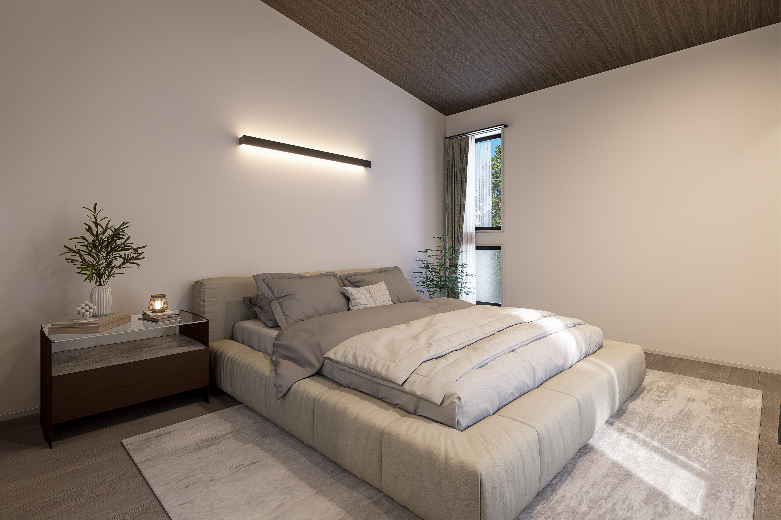 T-1／主寝室完成予想図