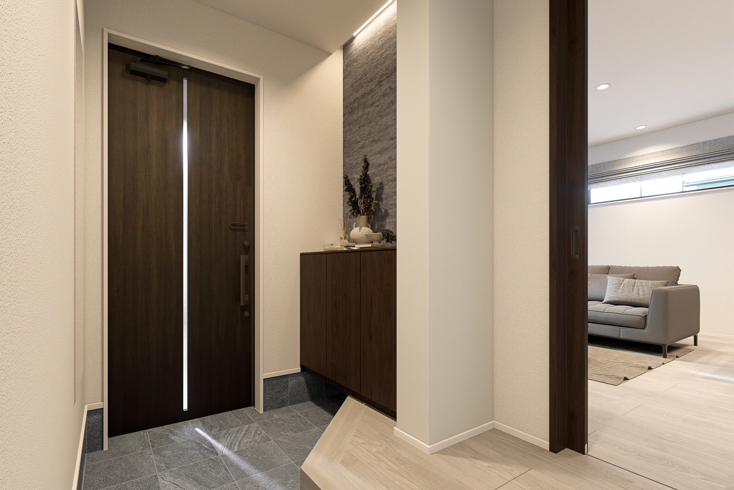 T-2/玄関完成イメージ