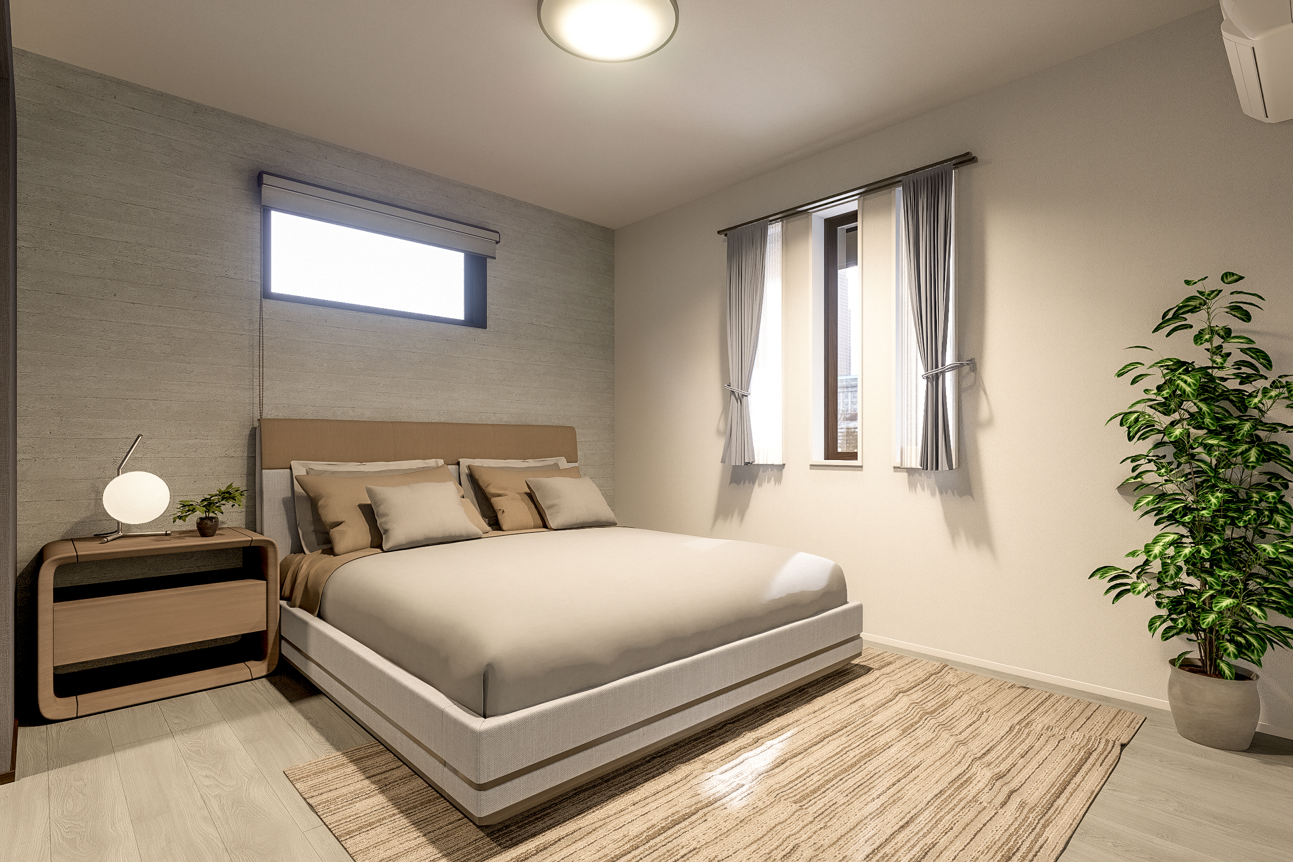 T-1/主寝室完成イメージ