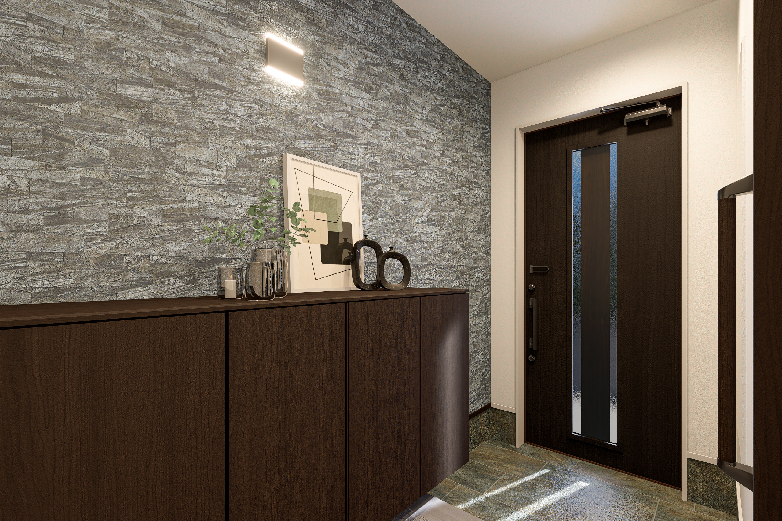 T-1／玄関完成予想図