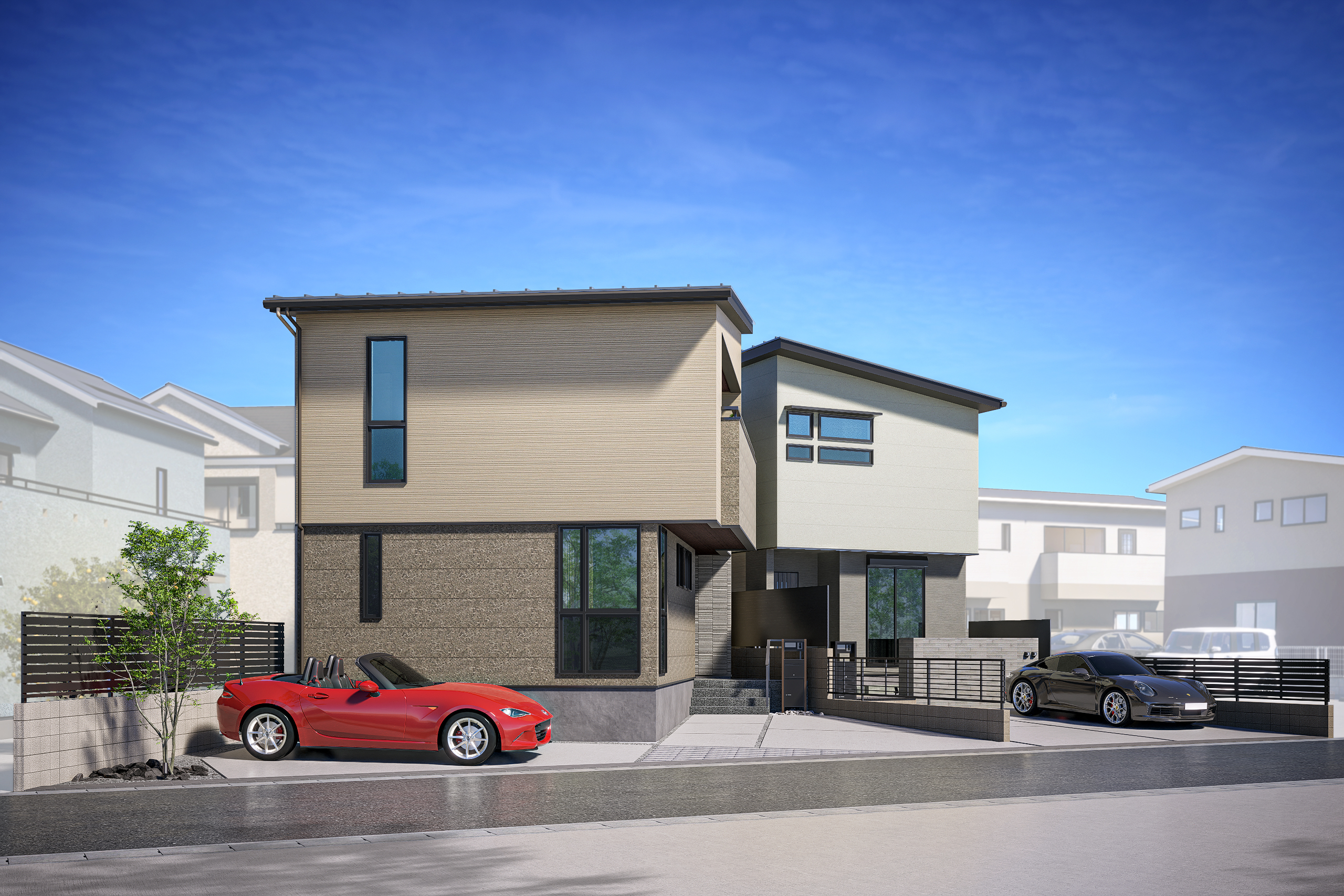 T-1、T-2／外観完成イメージ