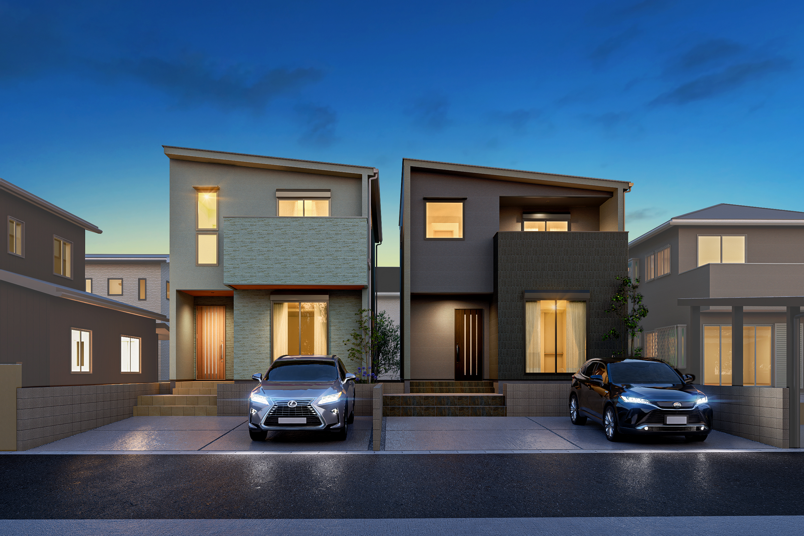 T-1、T-2/緑豊かな「朝宮公園」が徒歩圏内。週末のピクニックや毎日のジョギングも気軽に楽しめます。