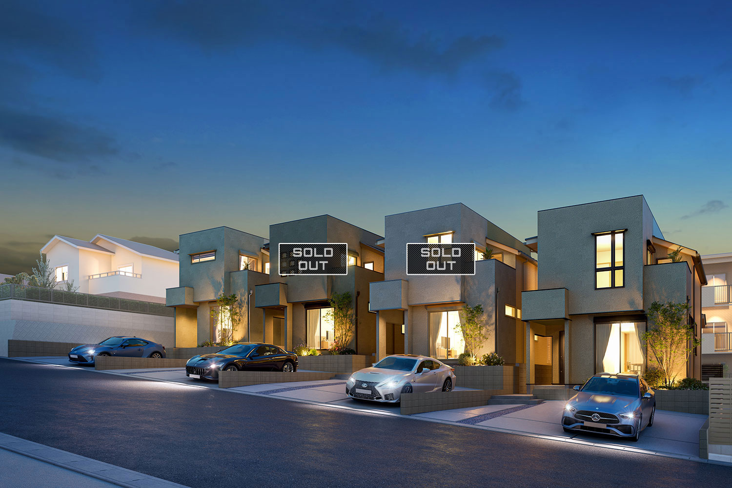 【高台の開放感】平和公園の緑に抱かれた、静穏なる高台の邸宅千種区富士見台　茶屋ヶ坂駅