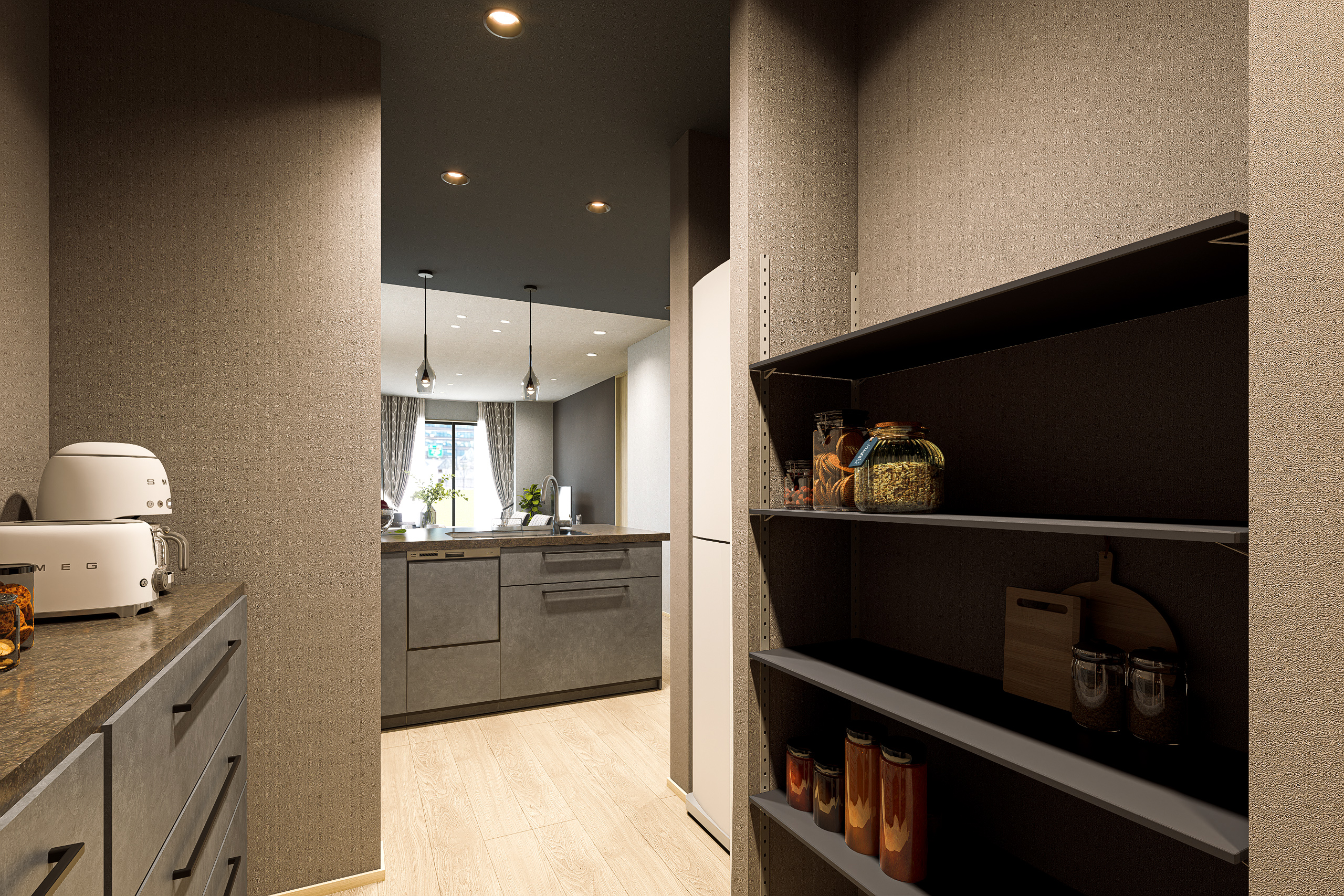 T-4／キッチン（パントリー） ※イメージとなります