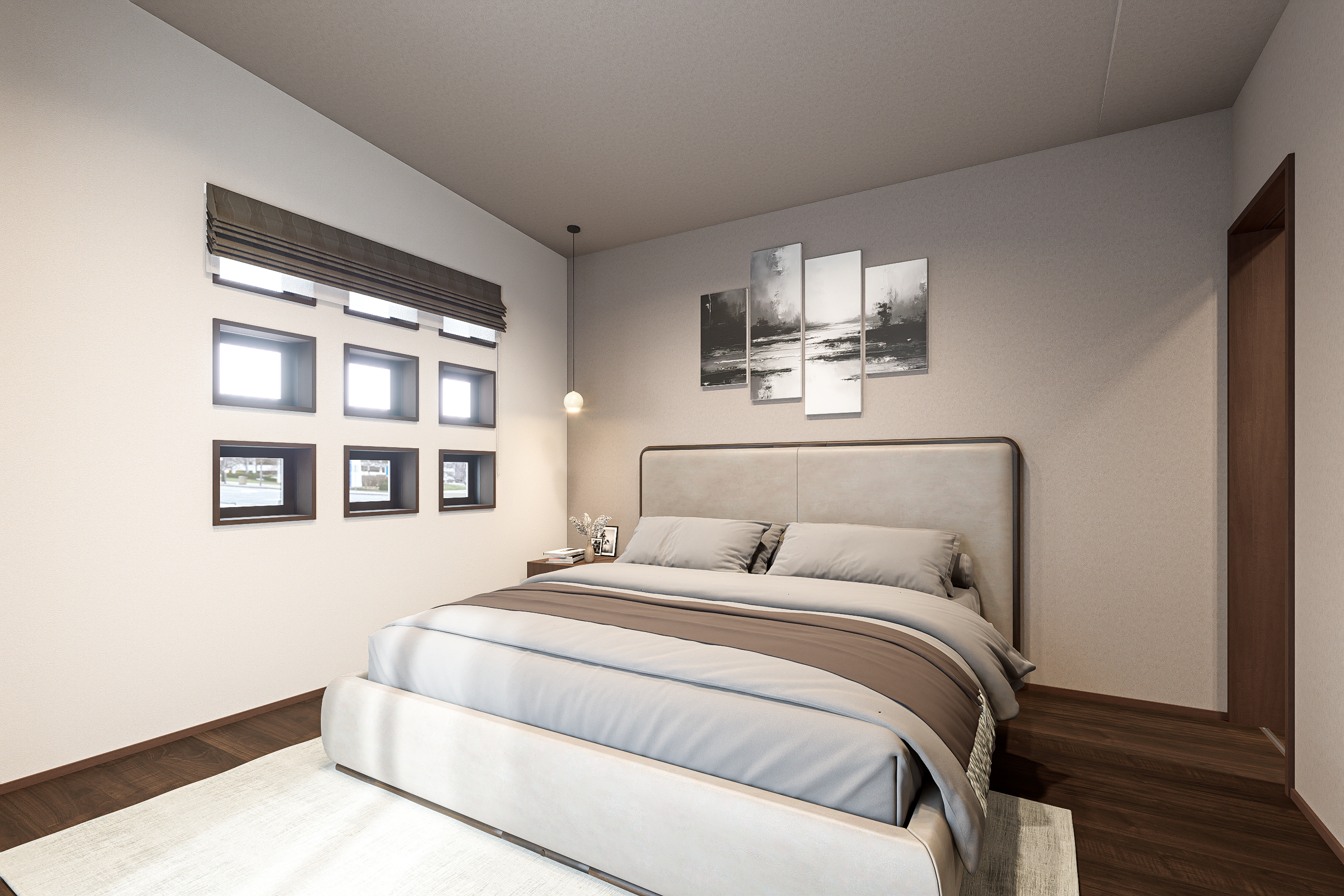 T-2／ホテルライクな空間は、毎日のリラックスタイムに特別感をもたらし、心からくつろげるひと時を提供します。 ※イメージとなります