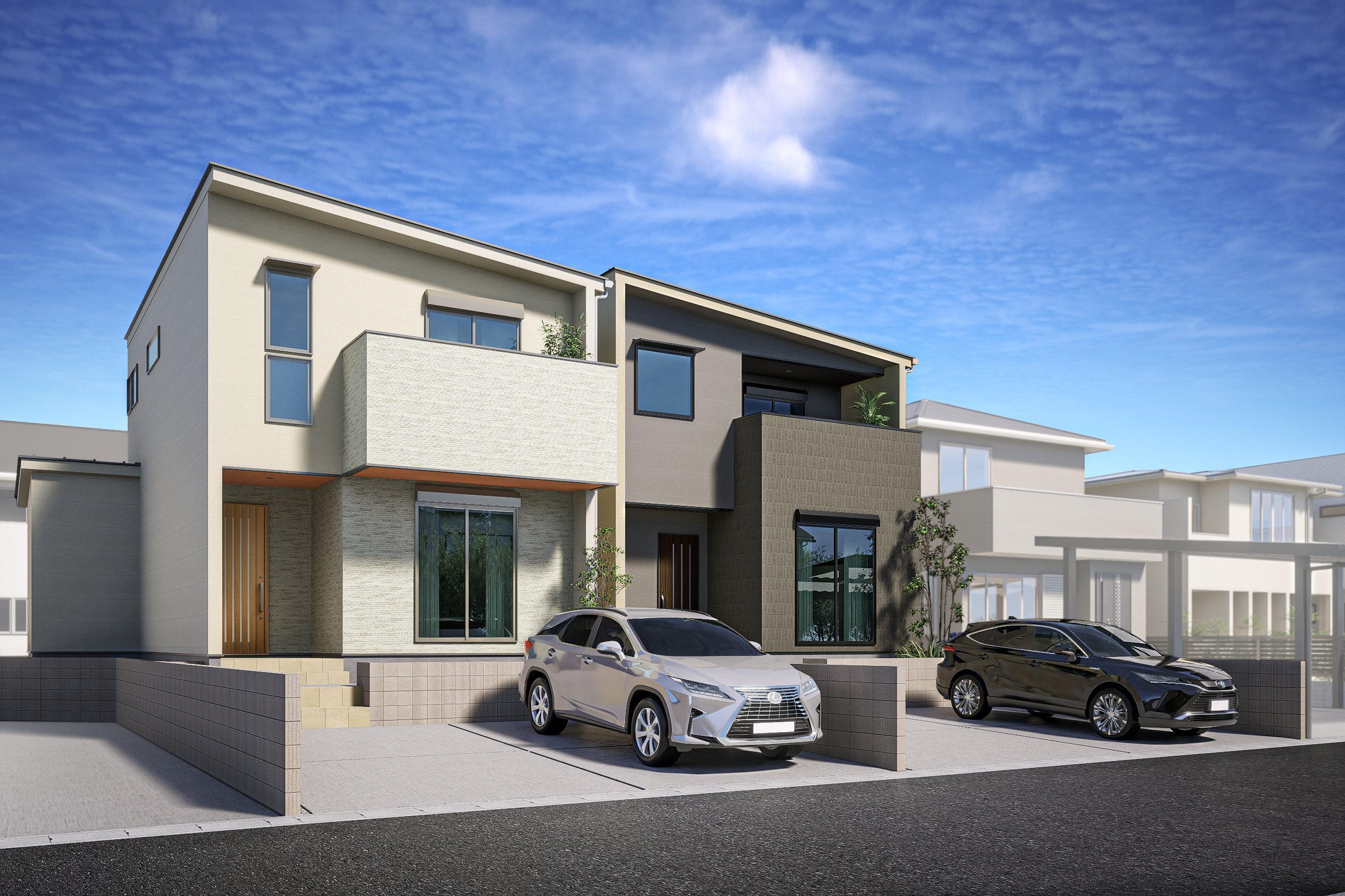 T-1、T-2/外観完成予想図