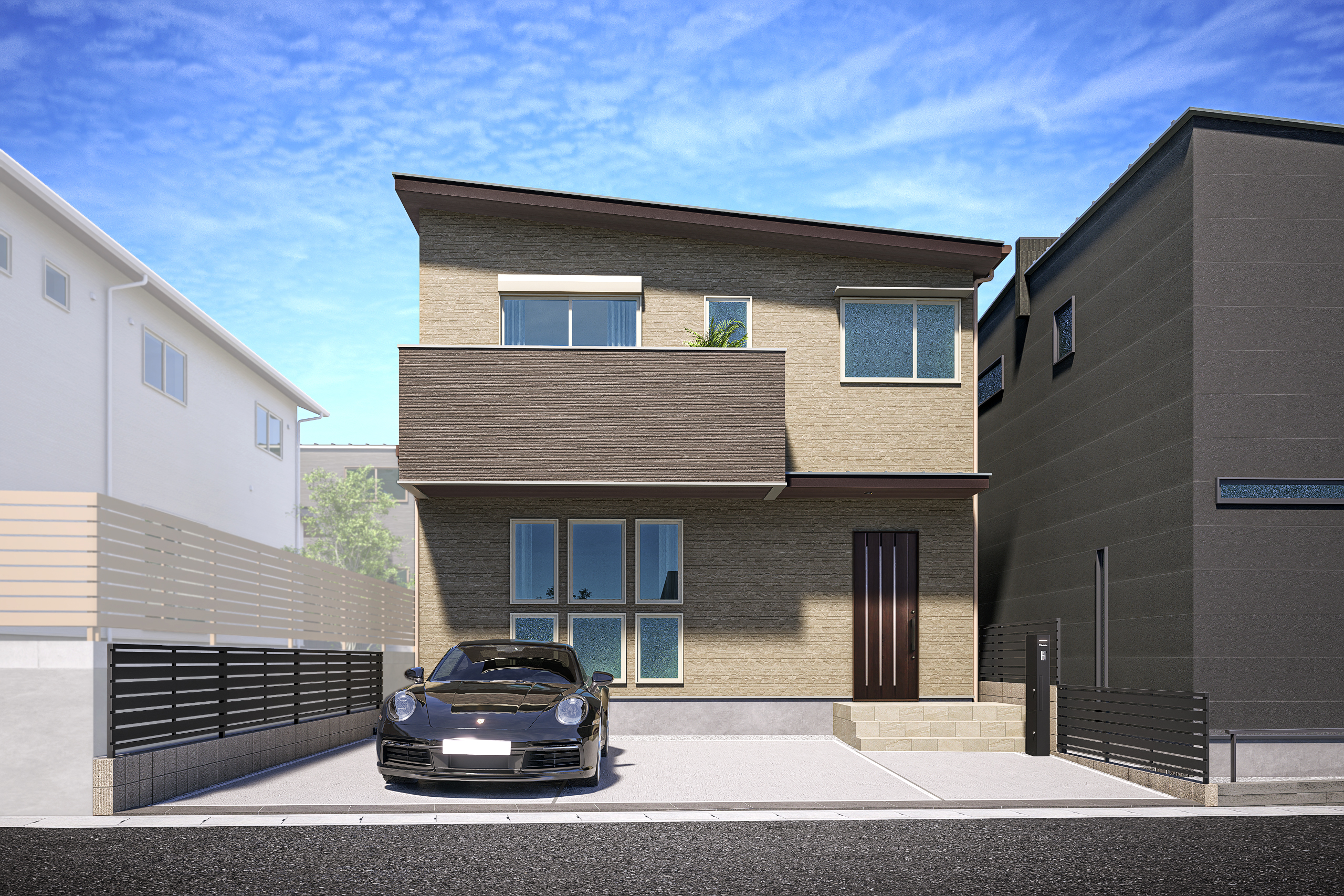 T-1/太陽光発電パネル、換気システム搭載&断熱、耐震に優れた強くて快適な住まい仕様です。