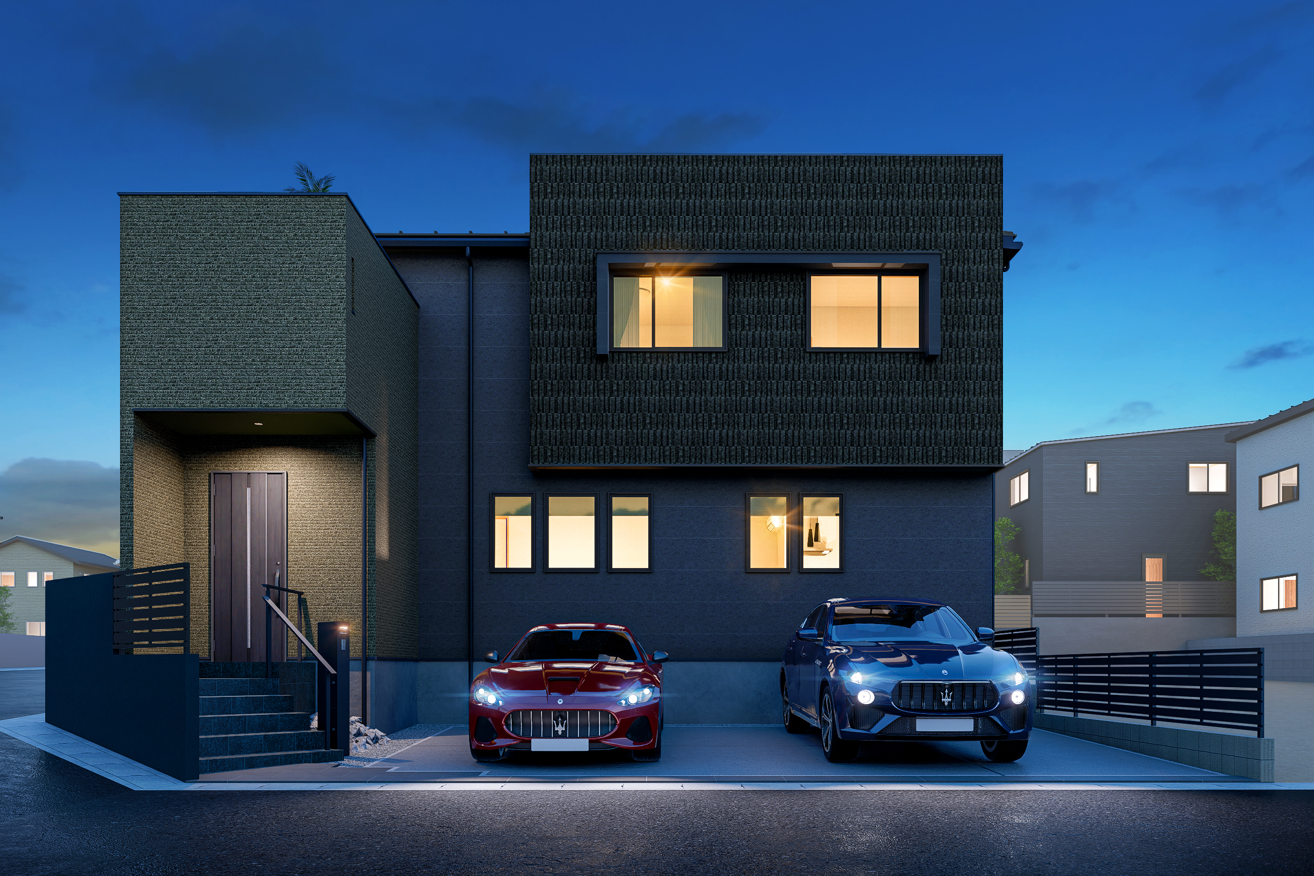 T-2/夜間外観完成イメージ